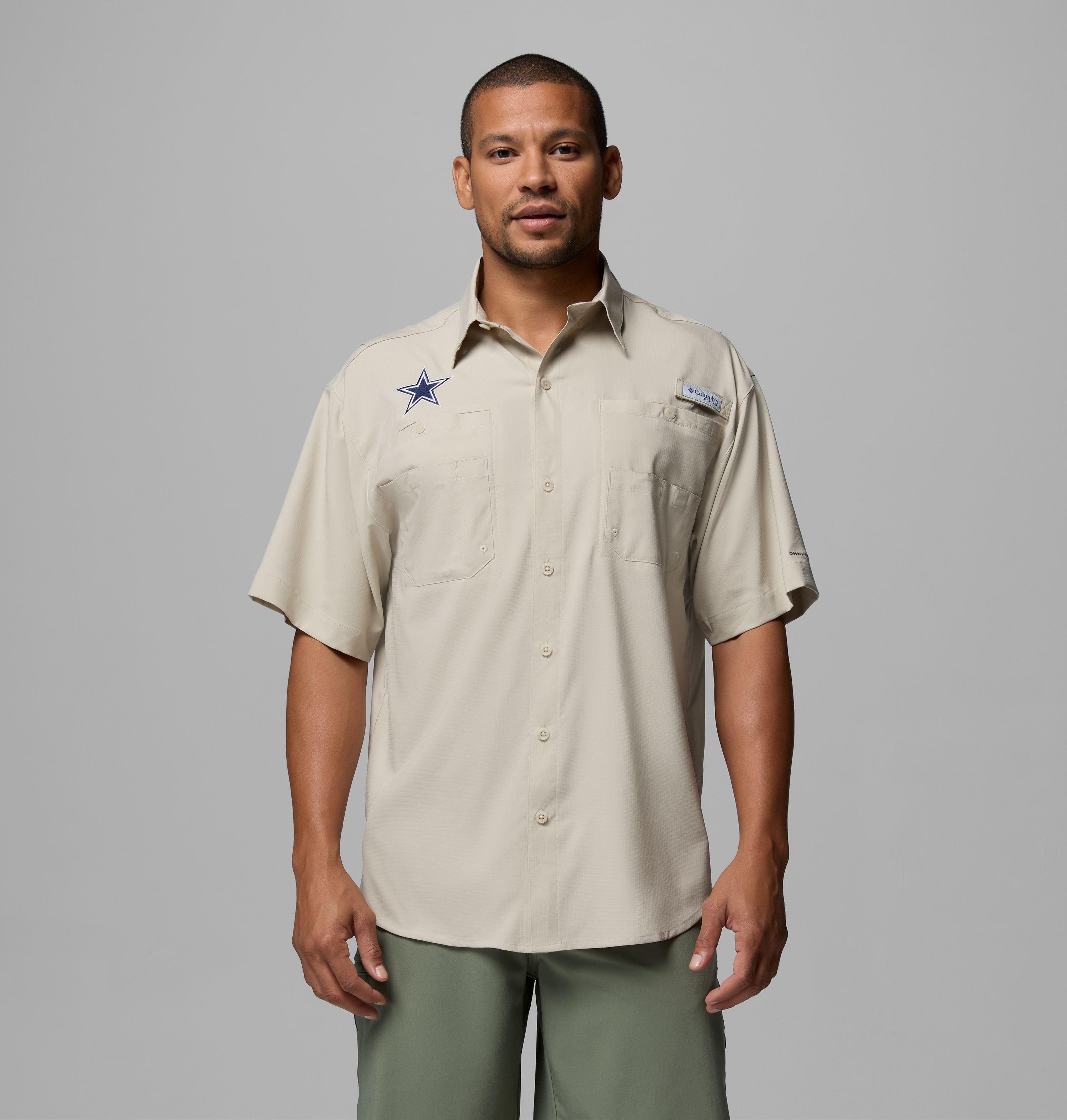Columbia Men's PFG Tamiami Short Sleeve Shirt - Dallas Cowboys by COLUMBIA
