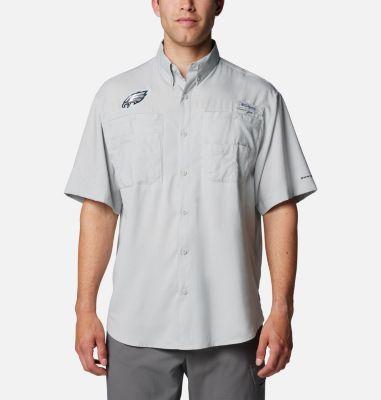 Columbia Men's PFG Tamiami Short Sleeve Shirt - Philadelphia Eagles by COLUMBIA