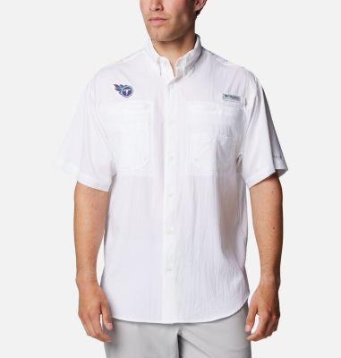 Columbia Men's PFG Tamiami Short Sleeve Shirt - Tennessee Titans by COLUMBIA