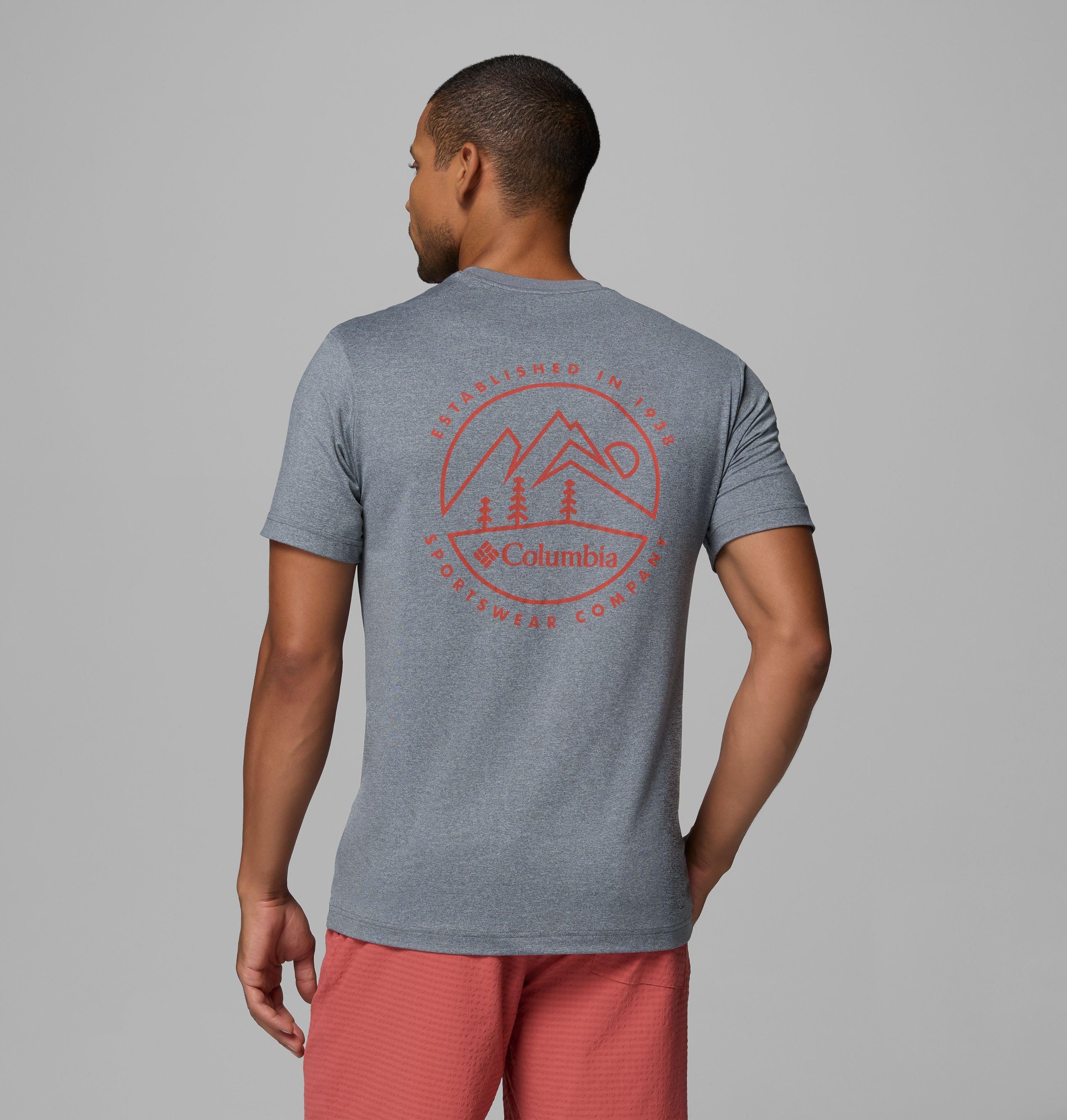 Columbia Men's Parsons Point Short Sleeve Back Graphic T-Shirt by COLUMBIA