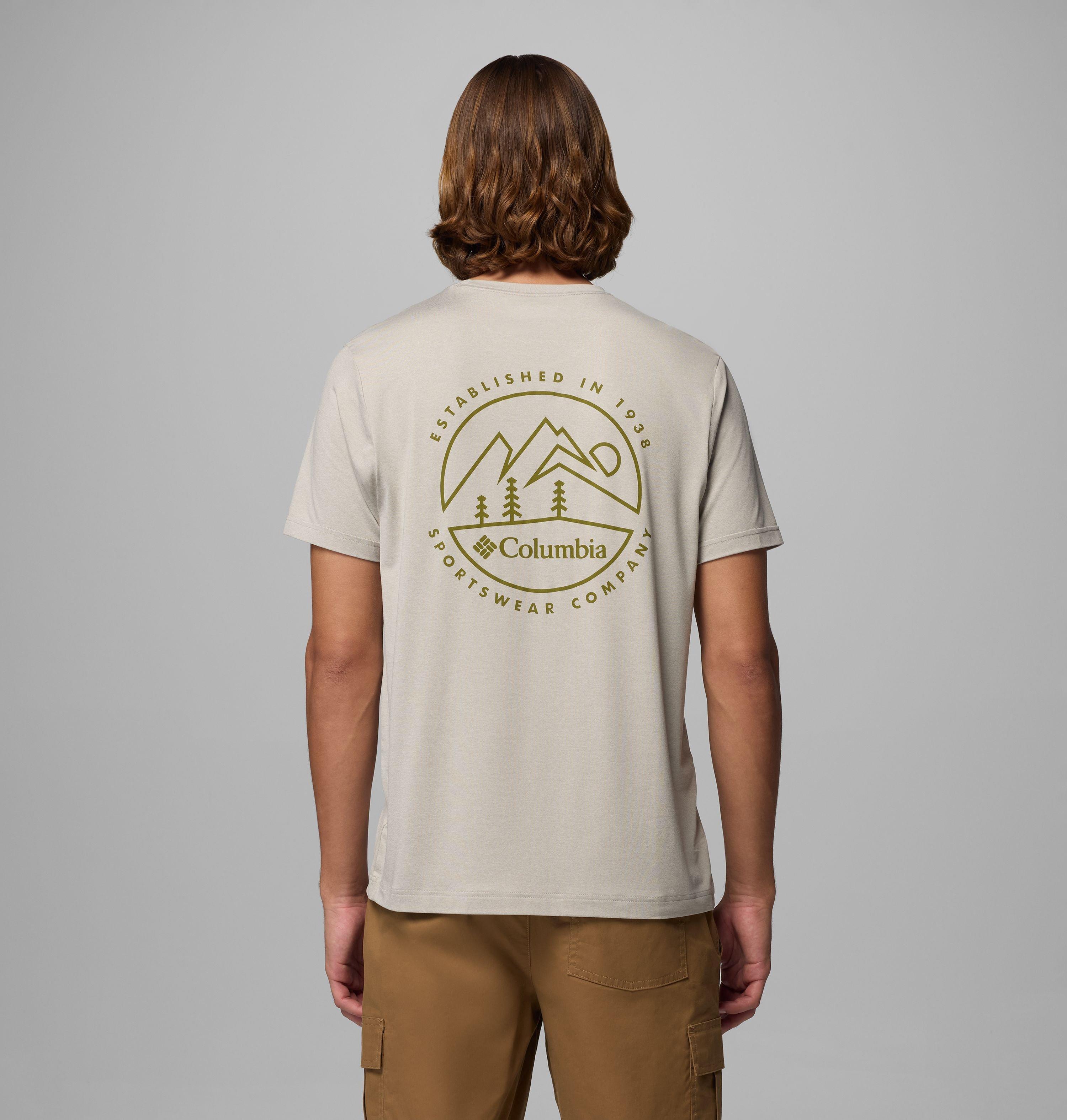 Columbia Men's Parsons Point Short Sleeve Back Graphic T-Shirt by COLUMBIA