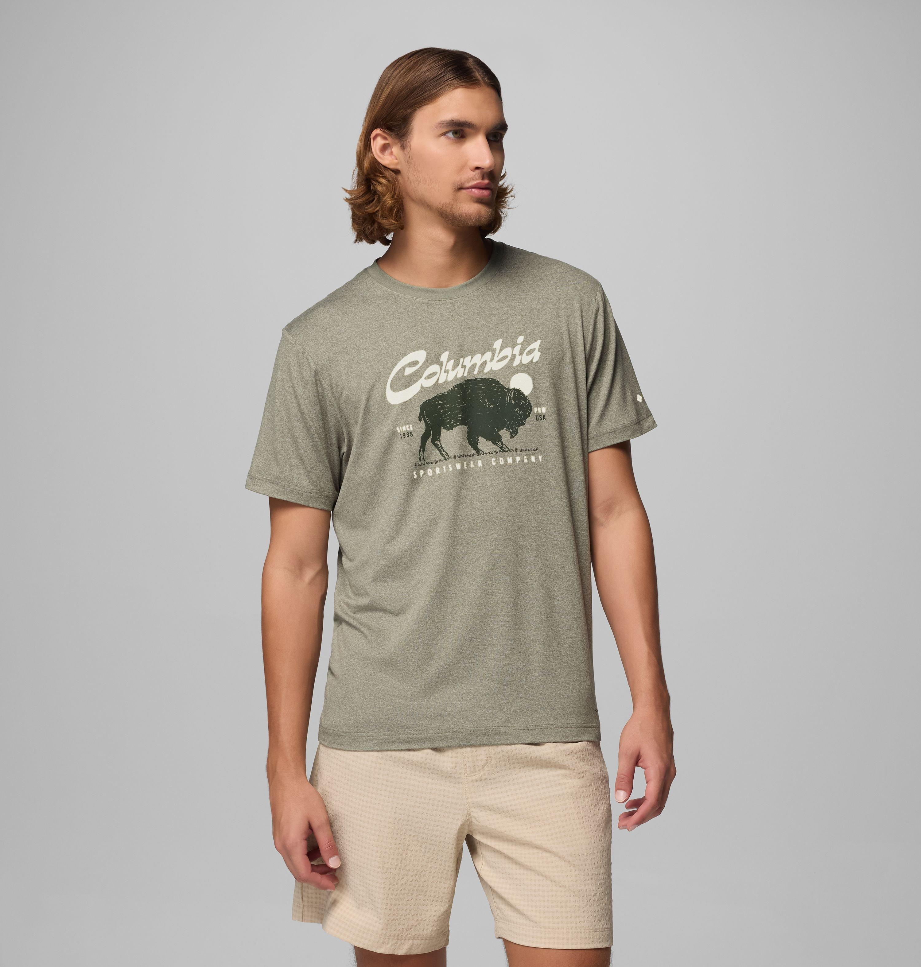 Columbia Men's Parsons Point Short Sleeve Graphic T-Shirt by COLUMBIA