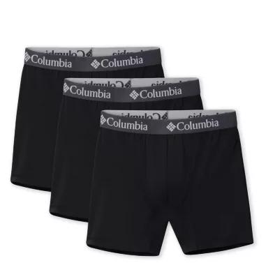 Columbia Men's Poly Stretch Boxer Brief - 3 Pack by COLUMBIA