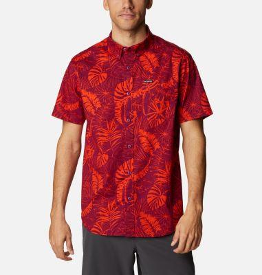 Columbia Men's Rapid Rivers Printed Short Sleeve Shirt by COLUMBIA