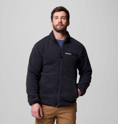 Columbia Men's Rugged Ridge High Pile Full Zip Fleece Jacket by COLUMBIA