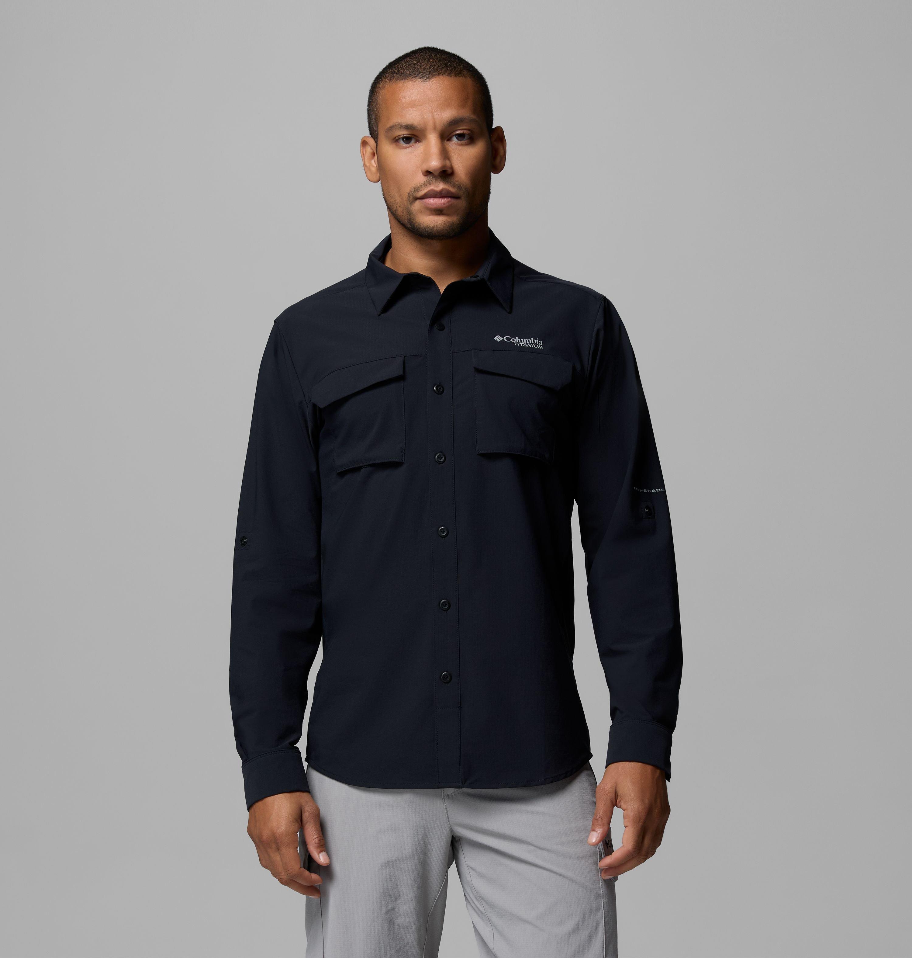Columbia Men's Silver Ridge Elite Long Sleeve Woven Shirt by COLUMBIA