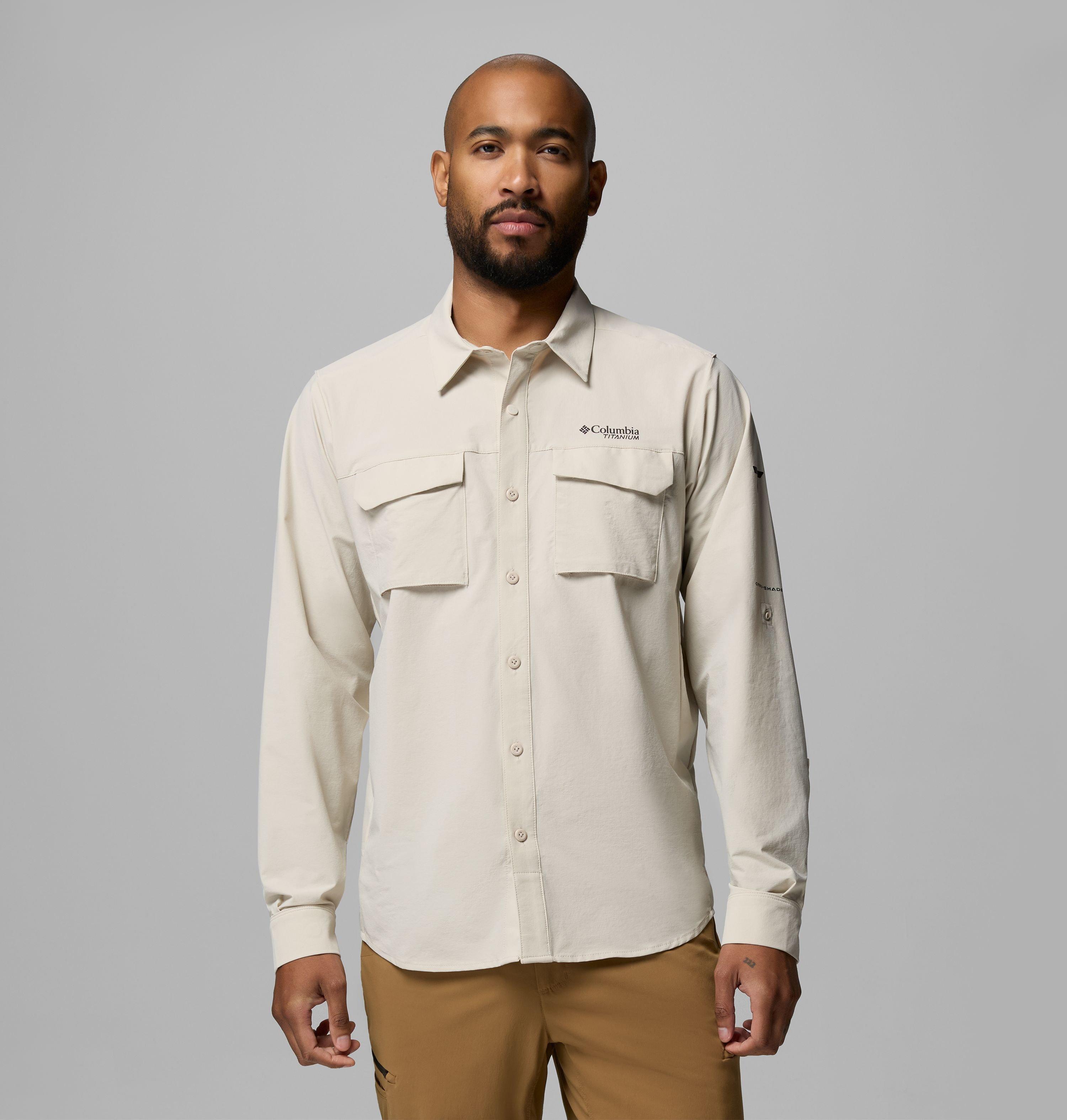 Columbia Men's Silver Ridge Elite Long Sleeve Woven Shirt by COLUMBIA