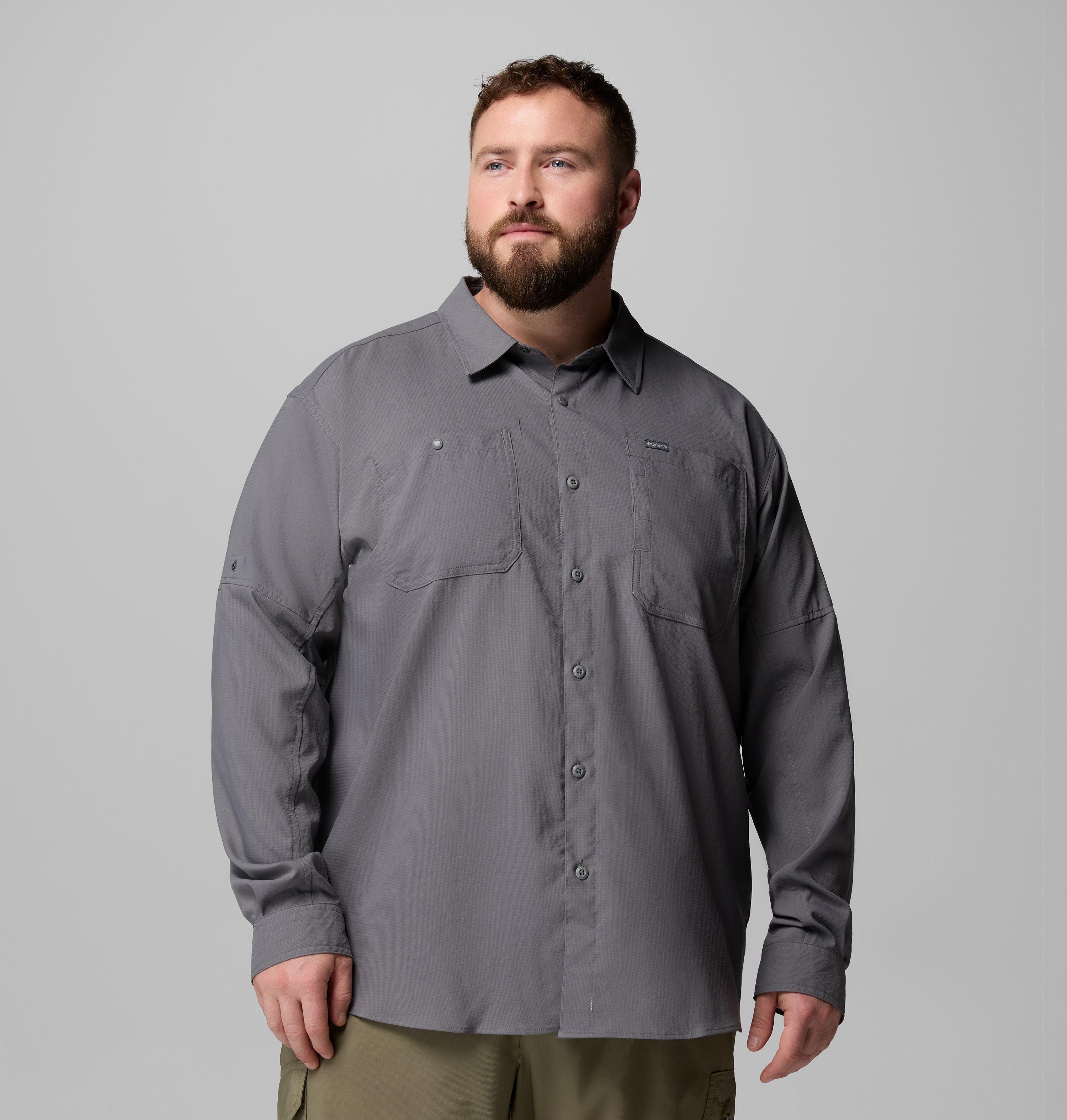 Columbia Men's Silver Ridge Utility II Long Sleeve Shirt - Big by COLUMBIA
