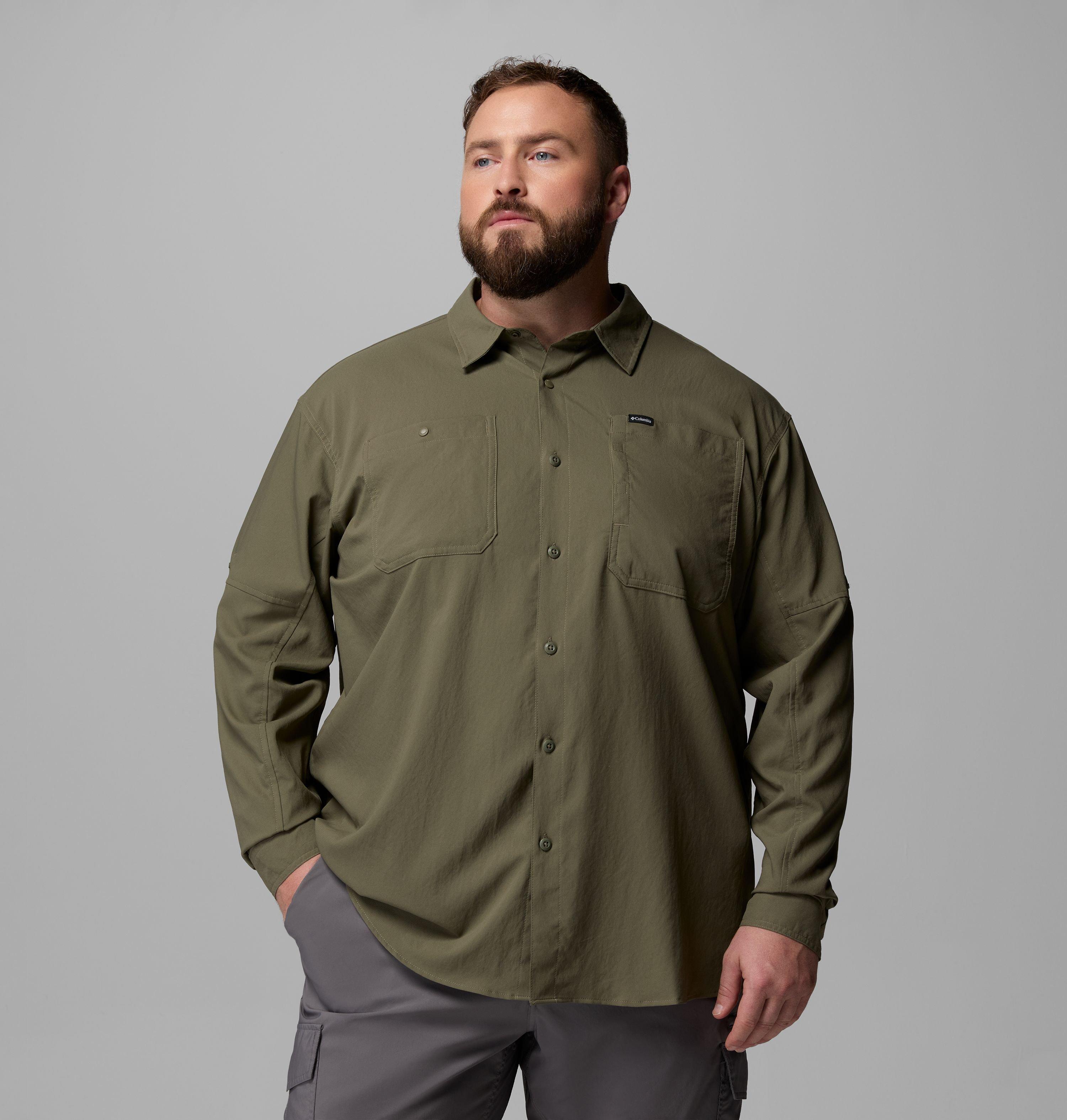 Columbia Men's Silver Ridge Utility II Long Sleeve Shirt - Big by COLUMBIA