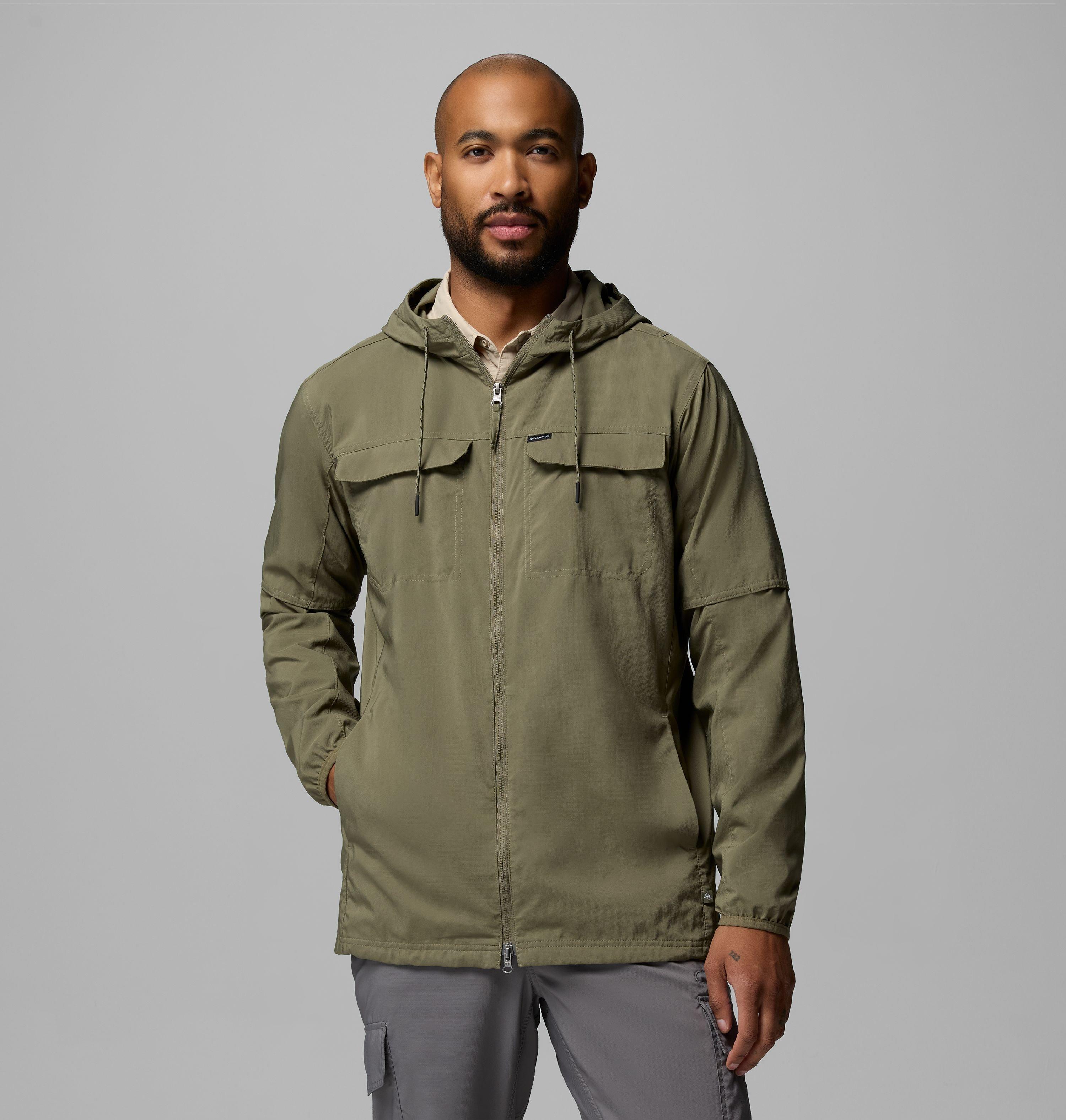 Columbia Men's Skien Valley Hooded Long Sleeve Shirt by COLUMBIA