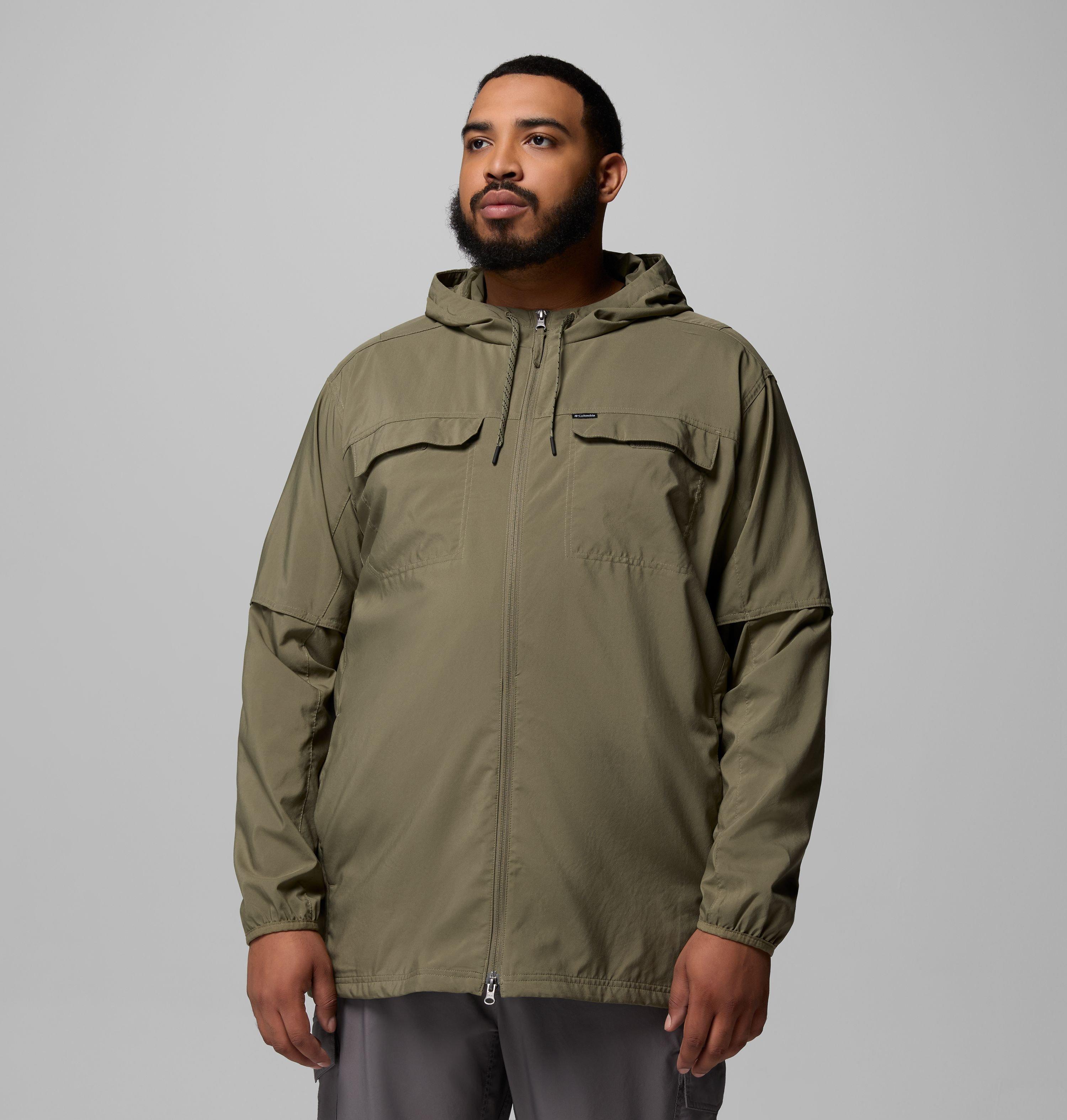 Columbia Men's Skien Valley Hooded Long Sleeve Shirt - Big by COLUMBIA