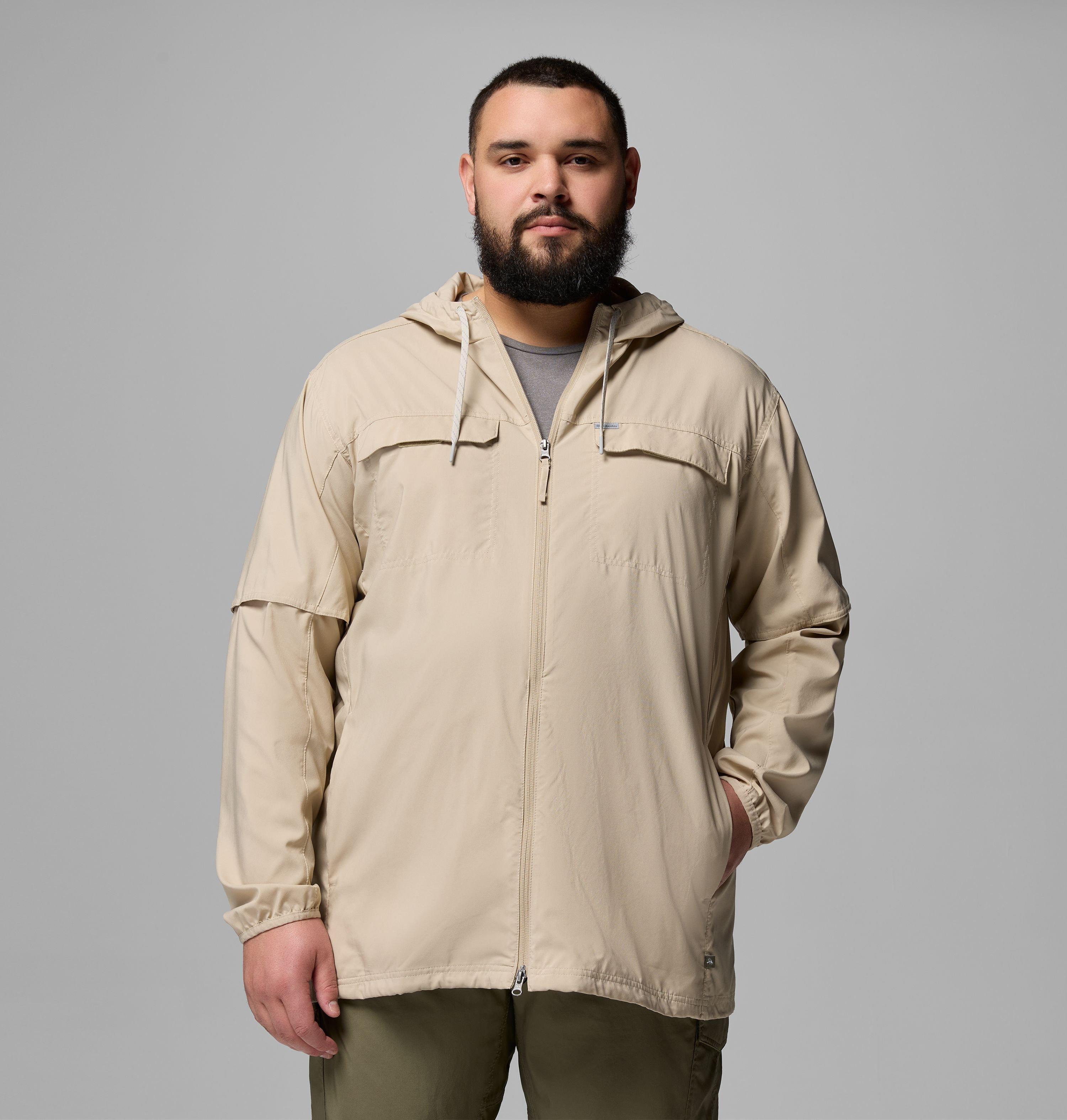 Columbia Men's Skien Valley Hooded Long Sleeve Shirt - Big by COLUMBIA