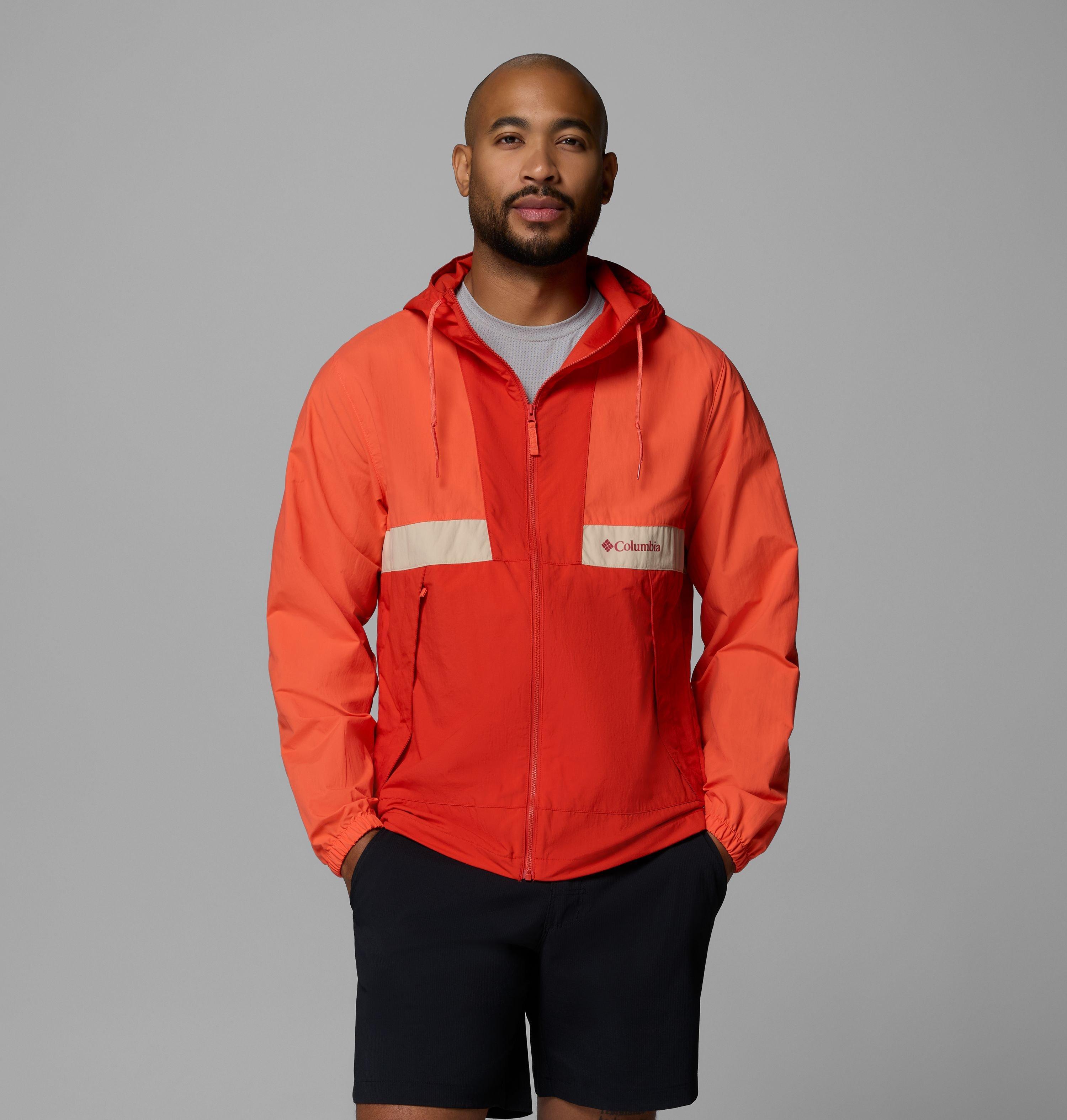 Columbia Men's Spire Valley Hooded Windbreaker by COLUMBIA