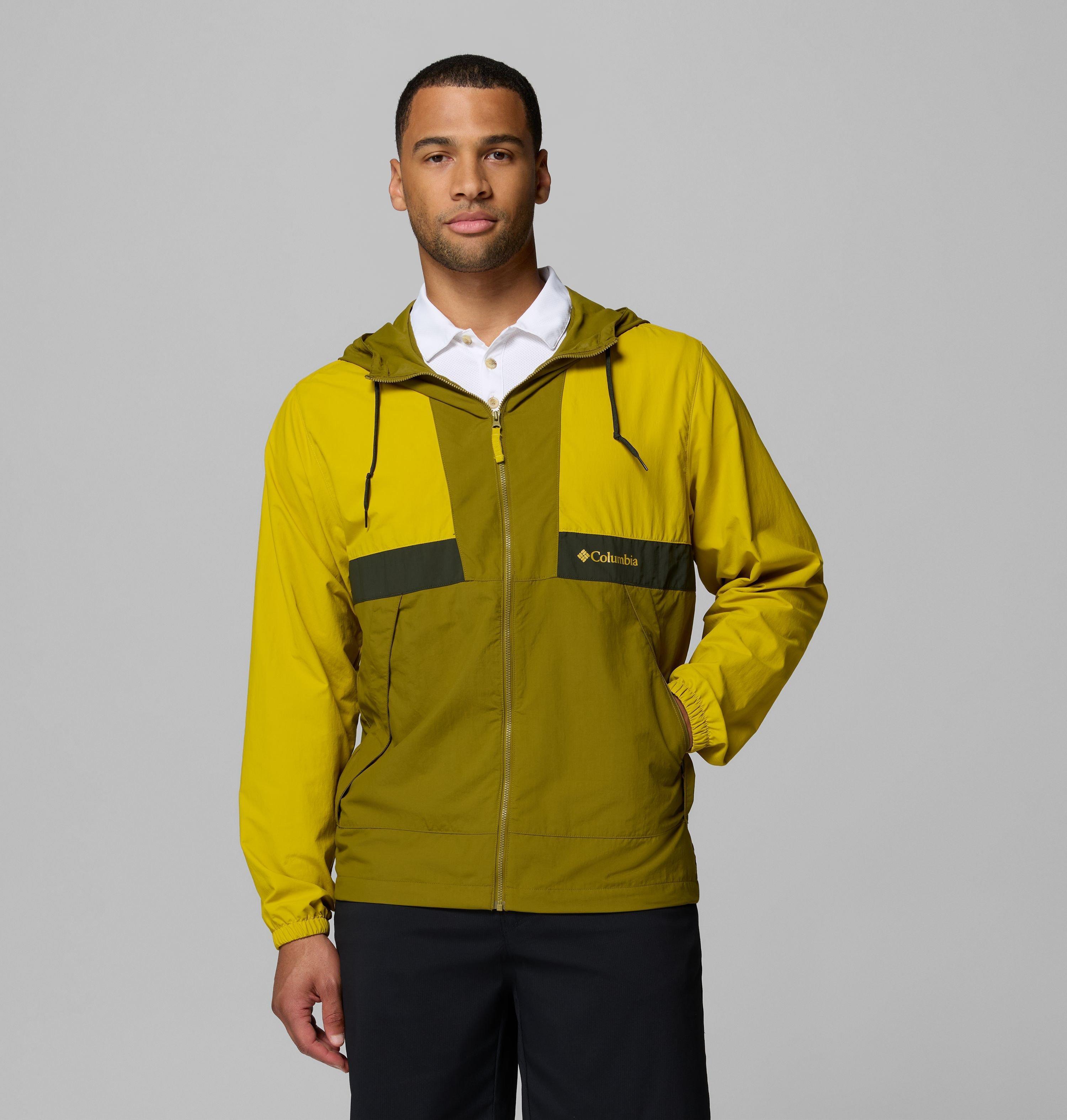 Columbia Men's Spire Valley Hooded Windbreaker by COLUMBIA