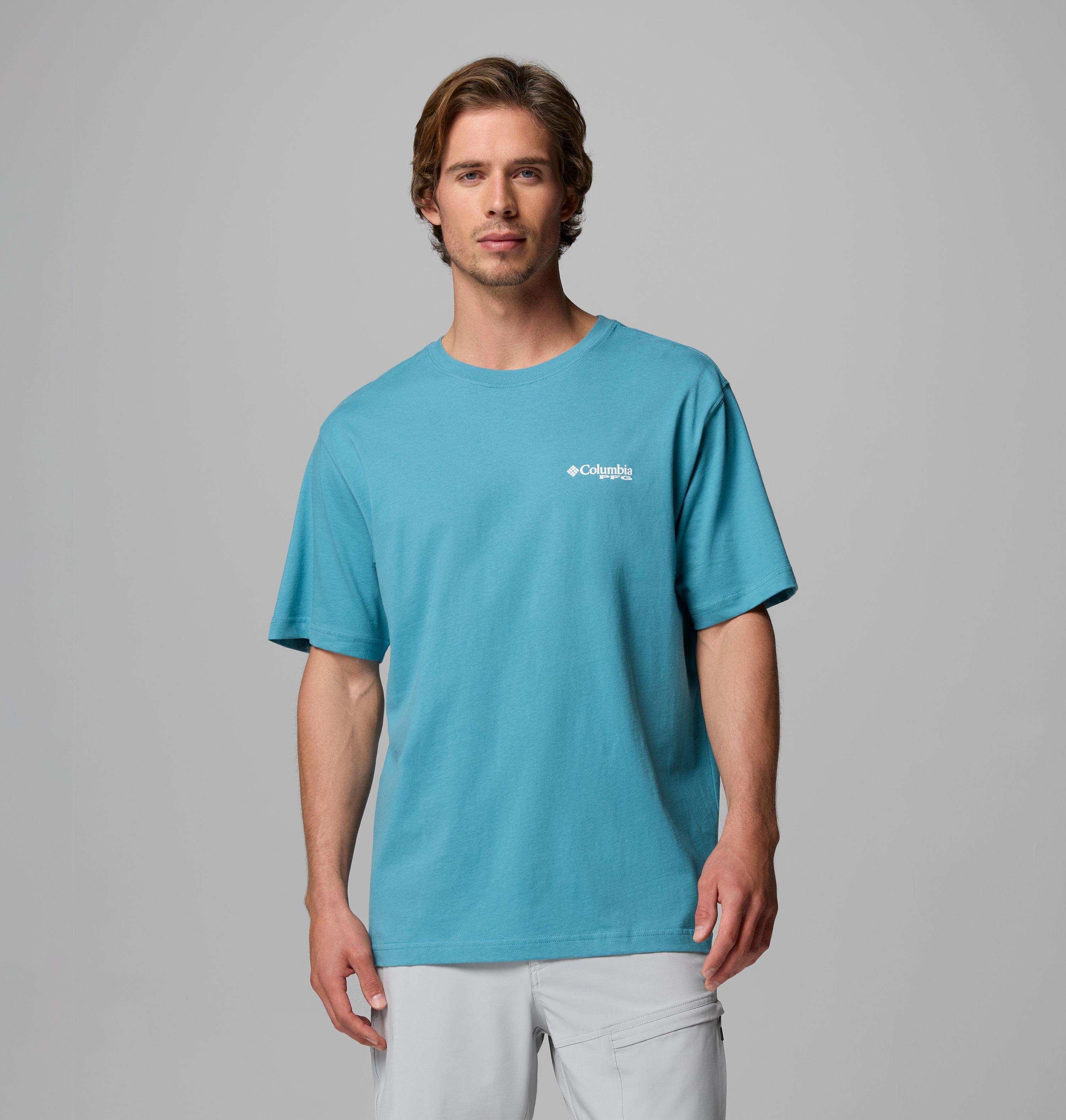Columbia Men's Trebcast PFG Short Sleeve T-Shirt by COLUMBIA