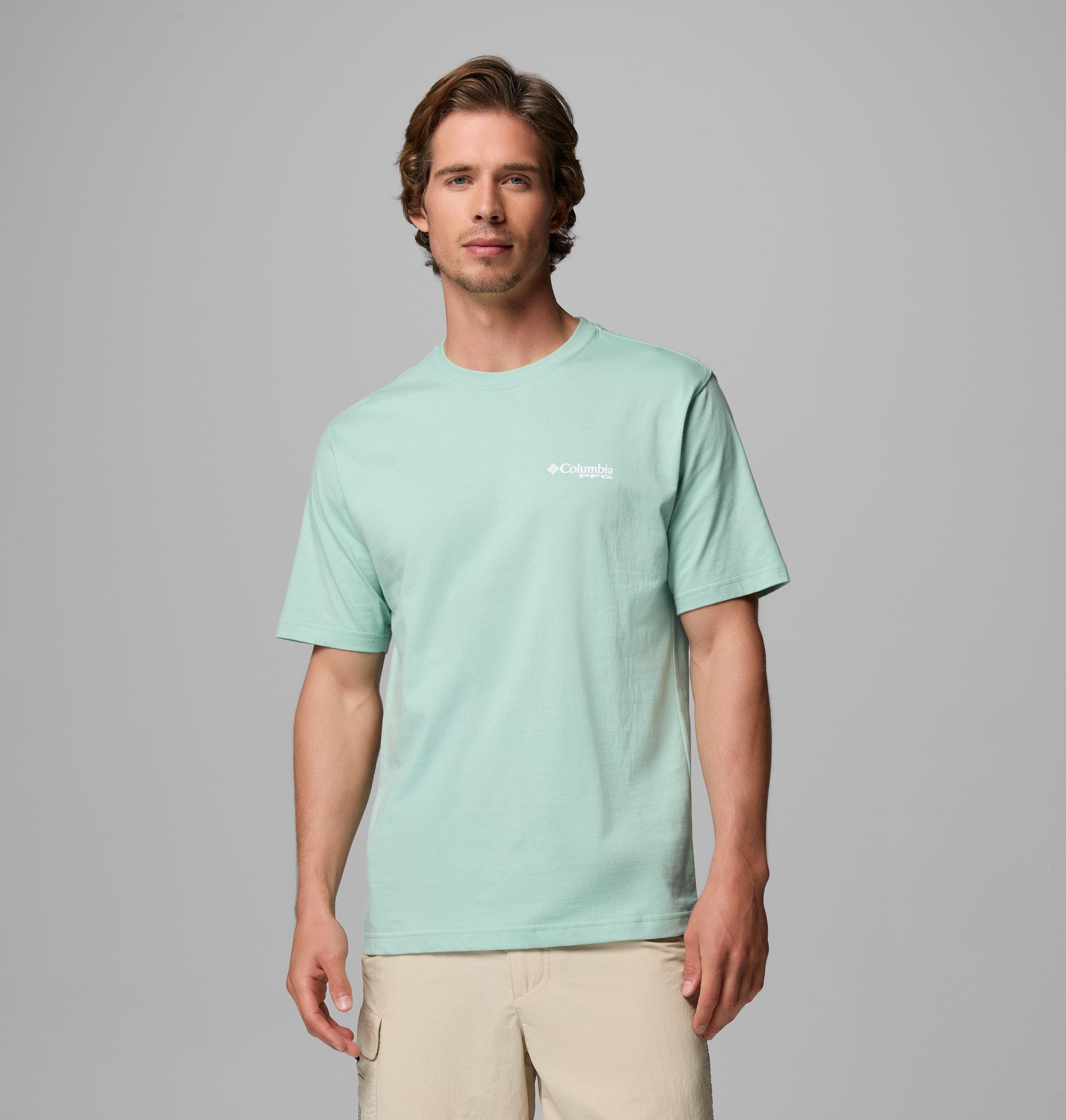 Columbia Men's Trebcast PFG Short Sleeve T-Shirt by COLUMBIA