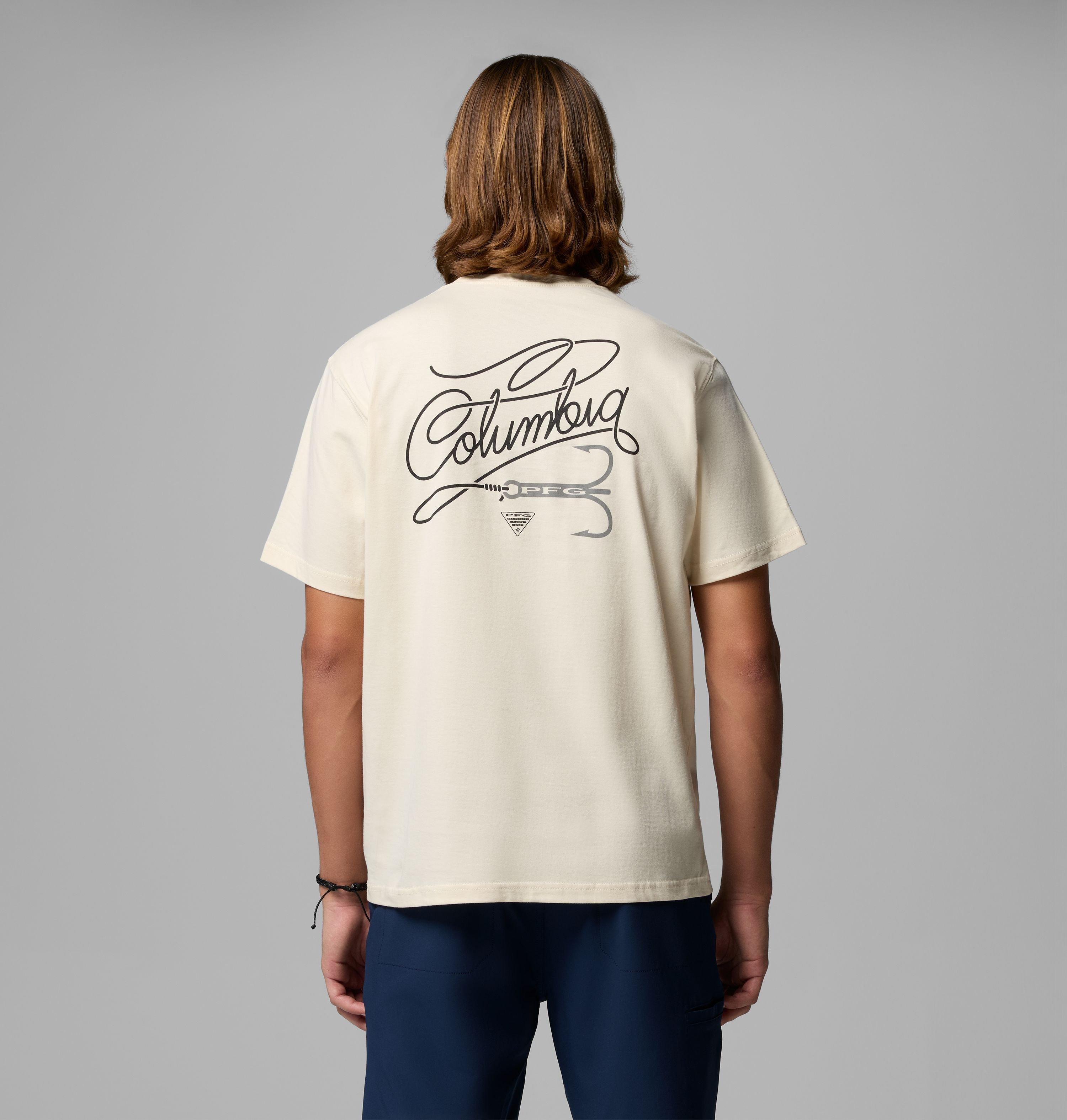 Columbia Men's Trebcast PFG Short Sleeve T-Shirt by COLUMBIA