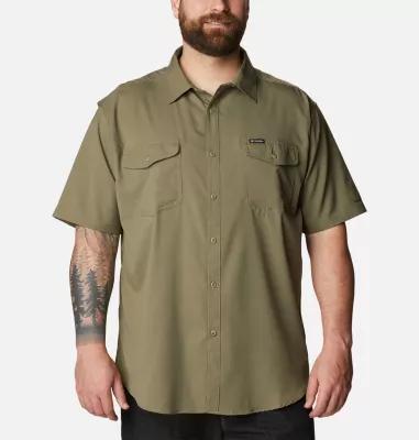Columbia Men's Utilizer II Solid Short Sleeve Shirt  Big by COLUMBIA