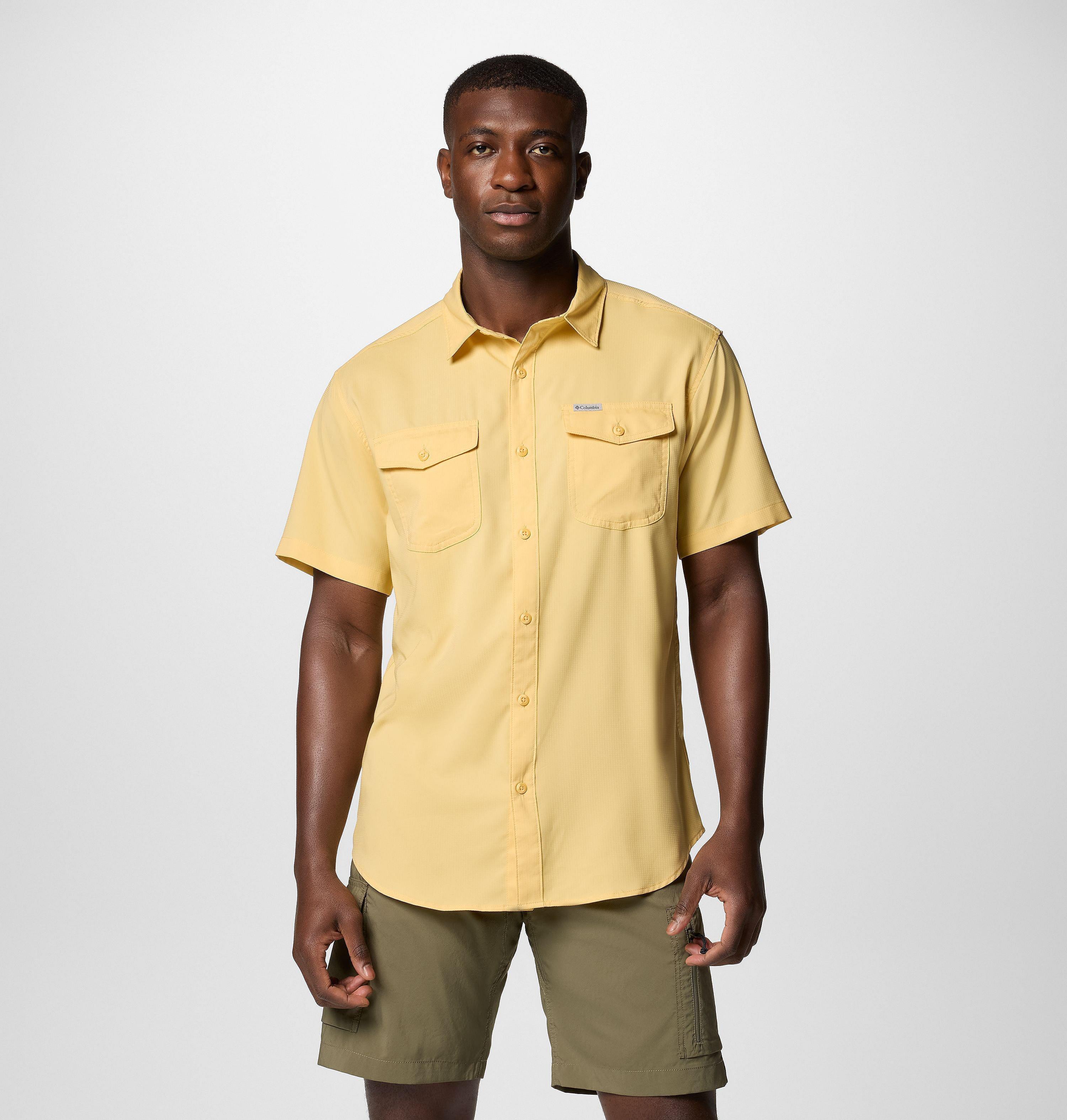 Columbia Men's Utilizer II Solid Short Sleeve Shirt  Tall by COLUMBIA