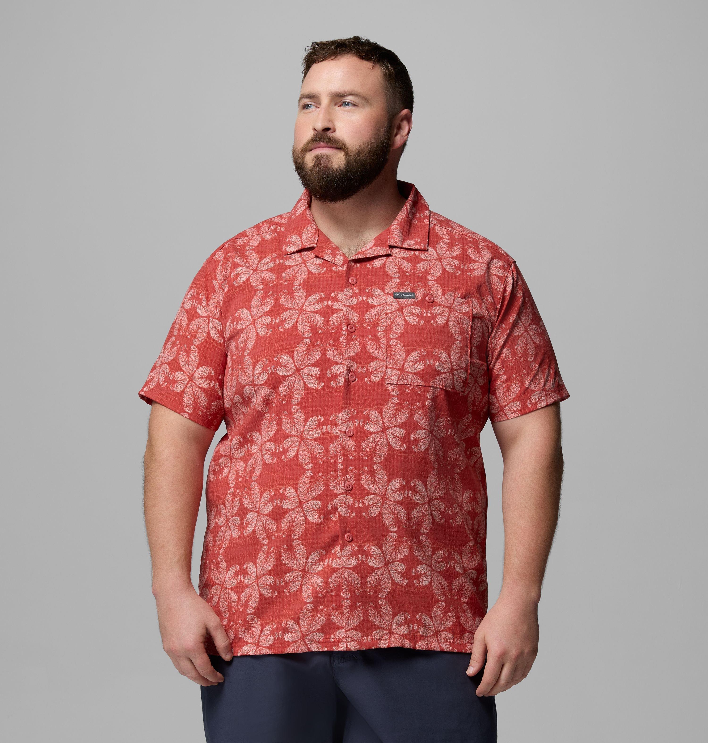 Columbia Men's Utilizer Print Camp Shirt - Big by COLUMBIA