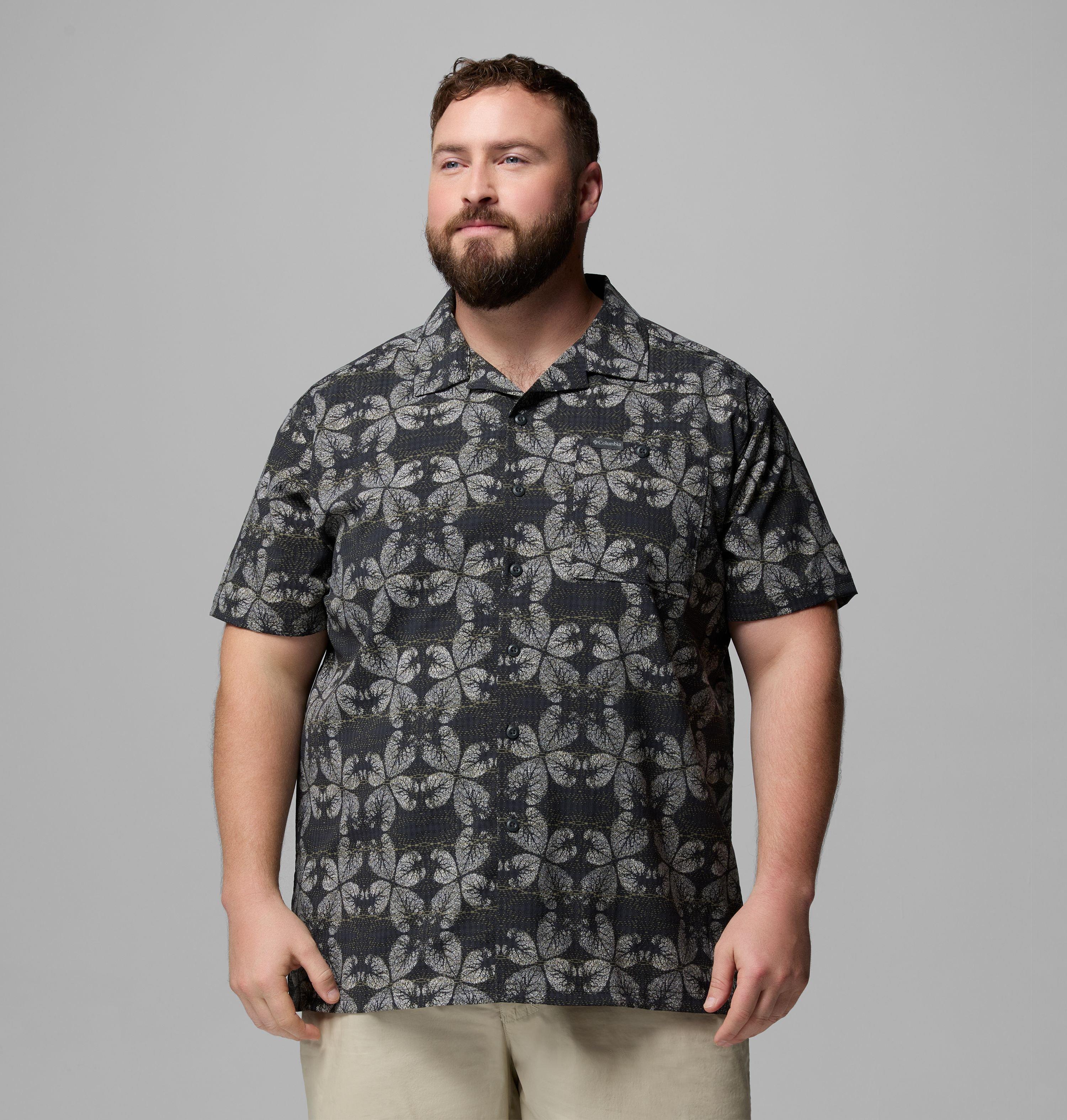 Columbia Men's Utilizer Print Camp Shirt - Big by COLUMBIA