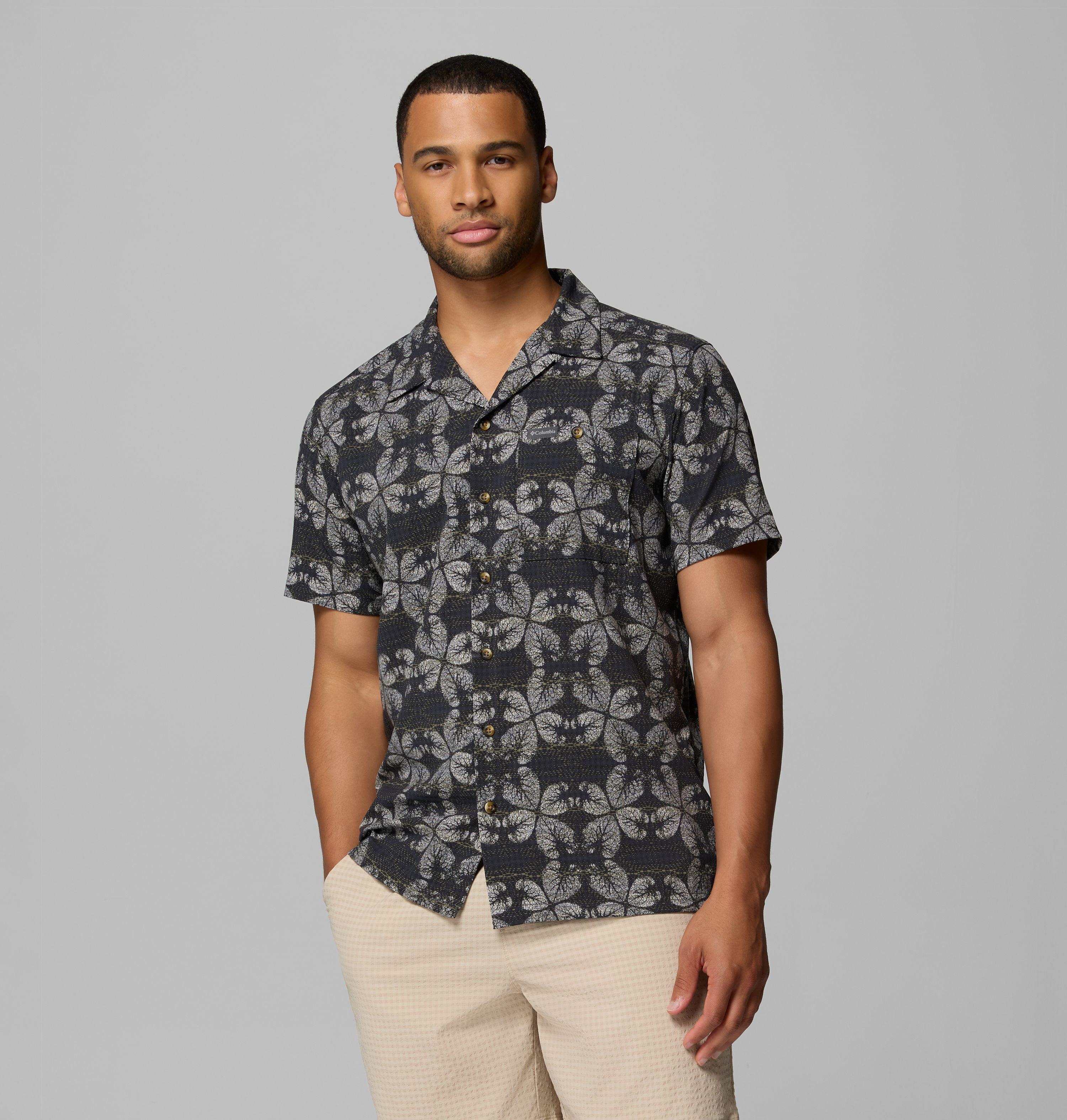 Columbia Men's Utilizer Print Camp Shirt - Tall by COLUMBIA