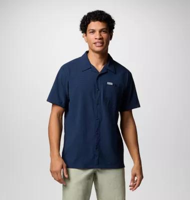 Columbia Men's Utilizer Short Sleeve Camp Shirt by COLUMBIA
