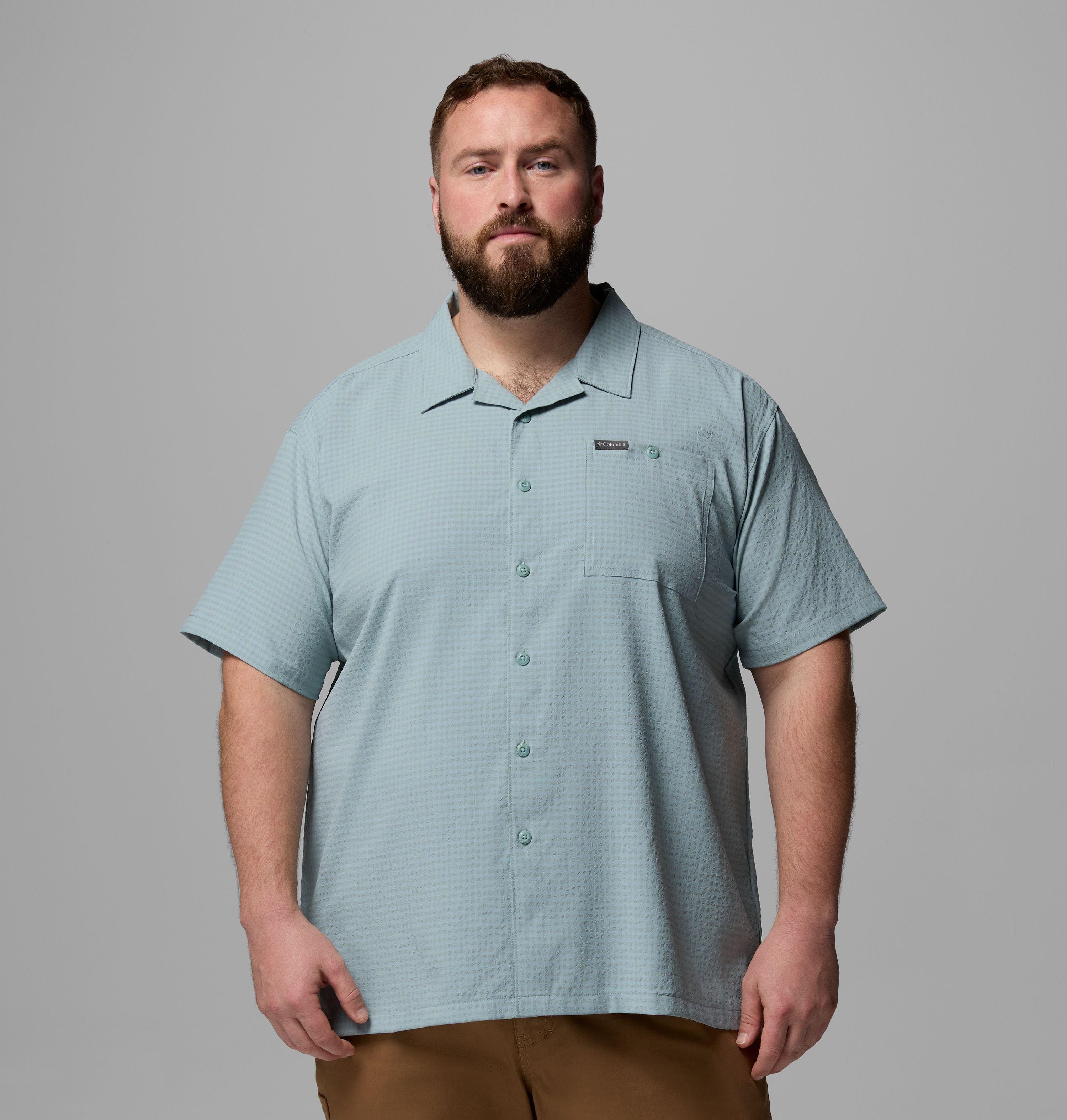 Columbia Men's Utilizer Short Sleeve Camp Shirt - Big by COLUMBIA