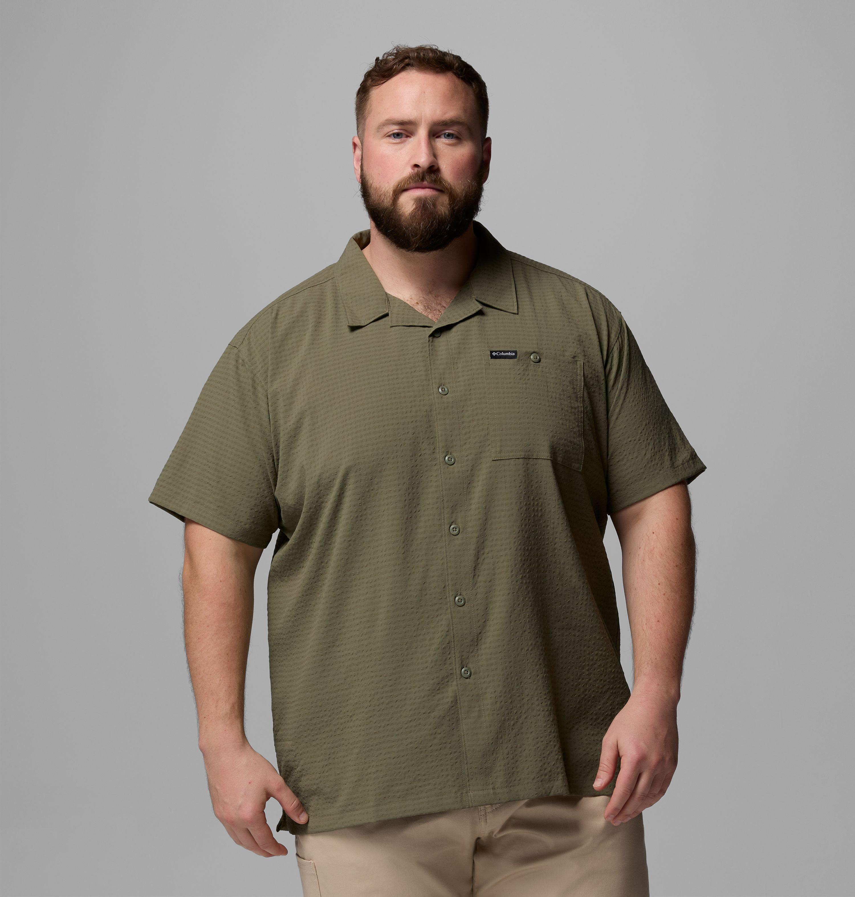 Columbia Men's Utilizer Short Sleeve Camp Shirt - Big by COLUMBIA