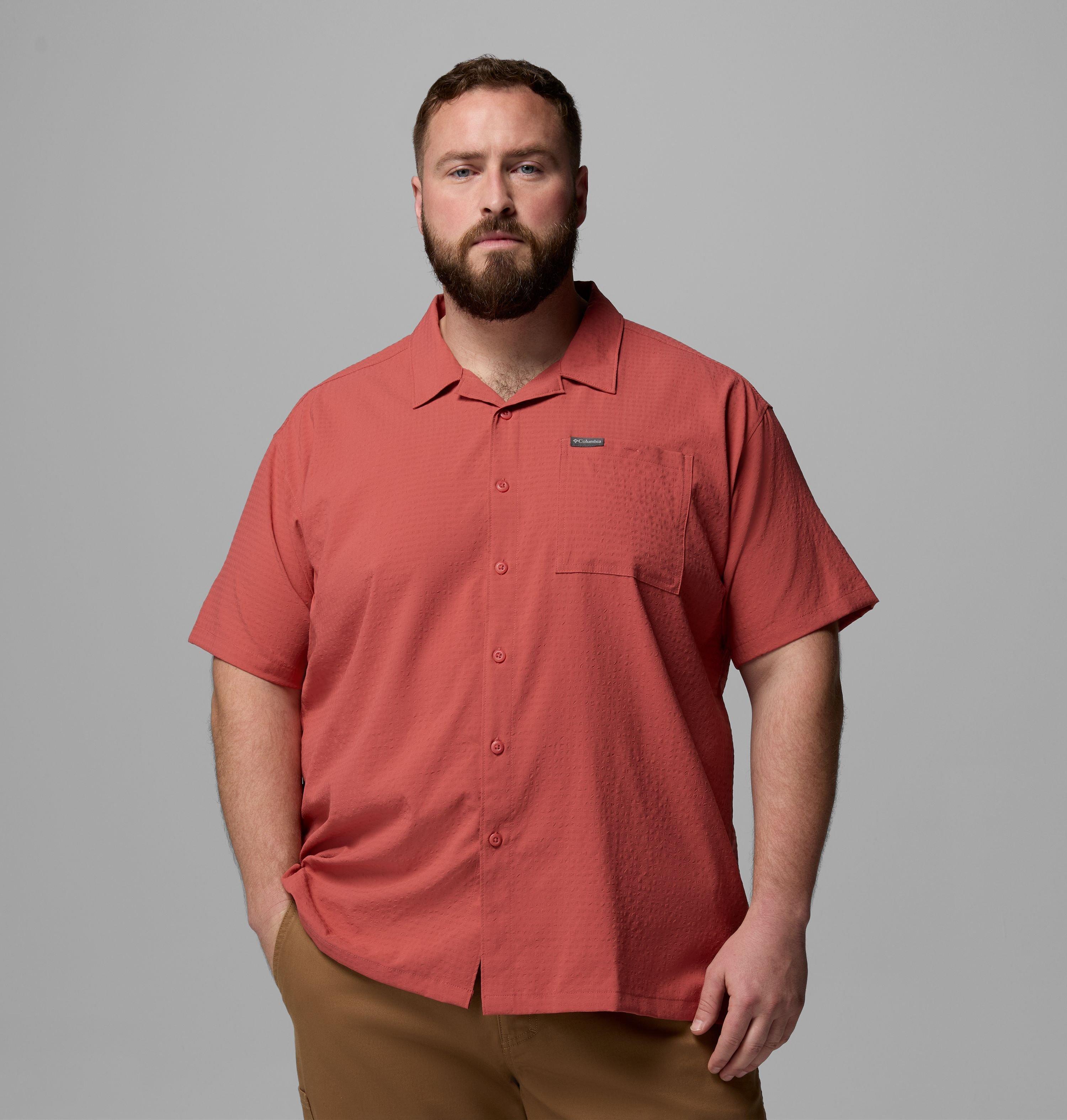 Columbia Men's Utilizer Short Sleeve Camp Shirt - Big by COLUMBIA
