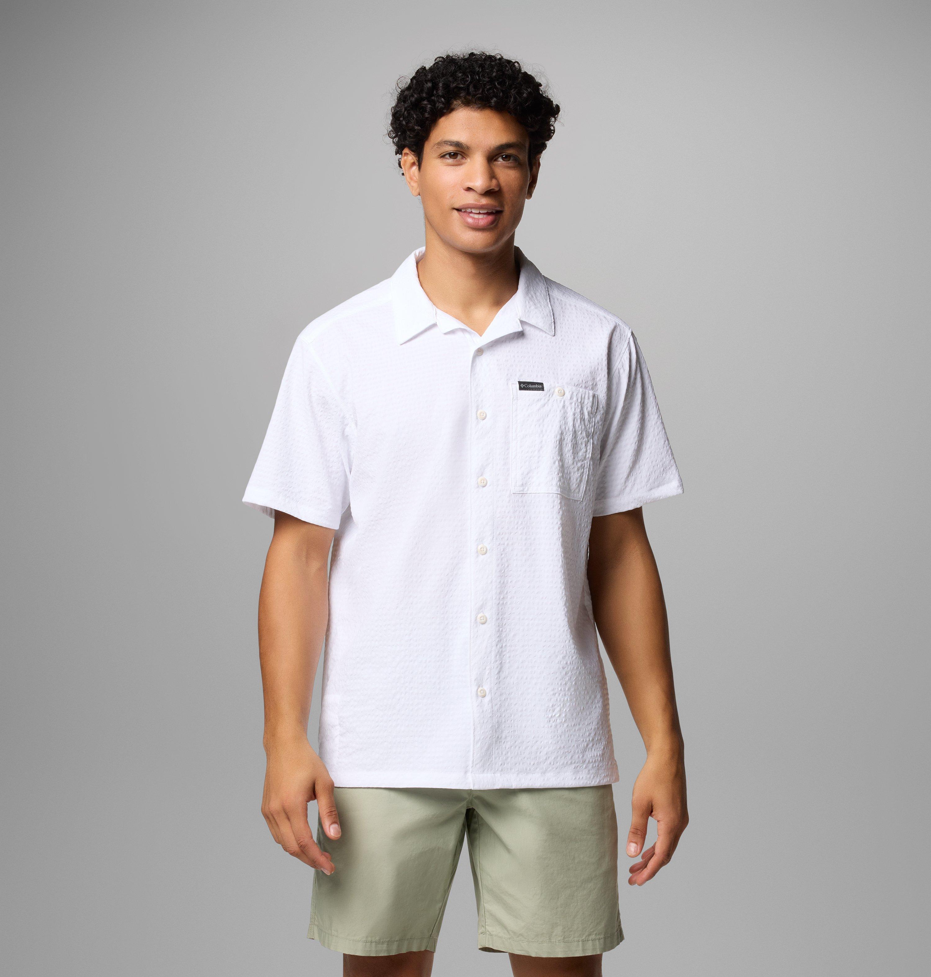 Columbia Men's Utilizer Short Sleeve Camp Shirt - Tall by COLUMBIA