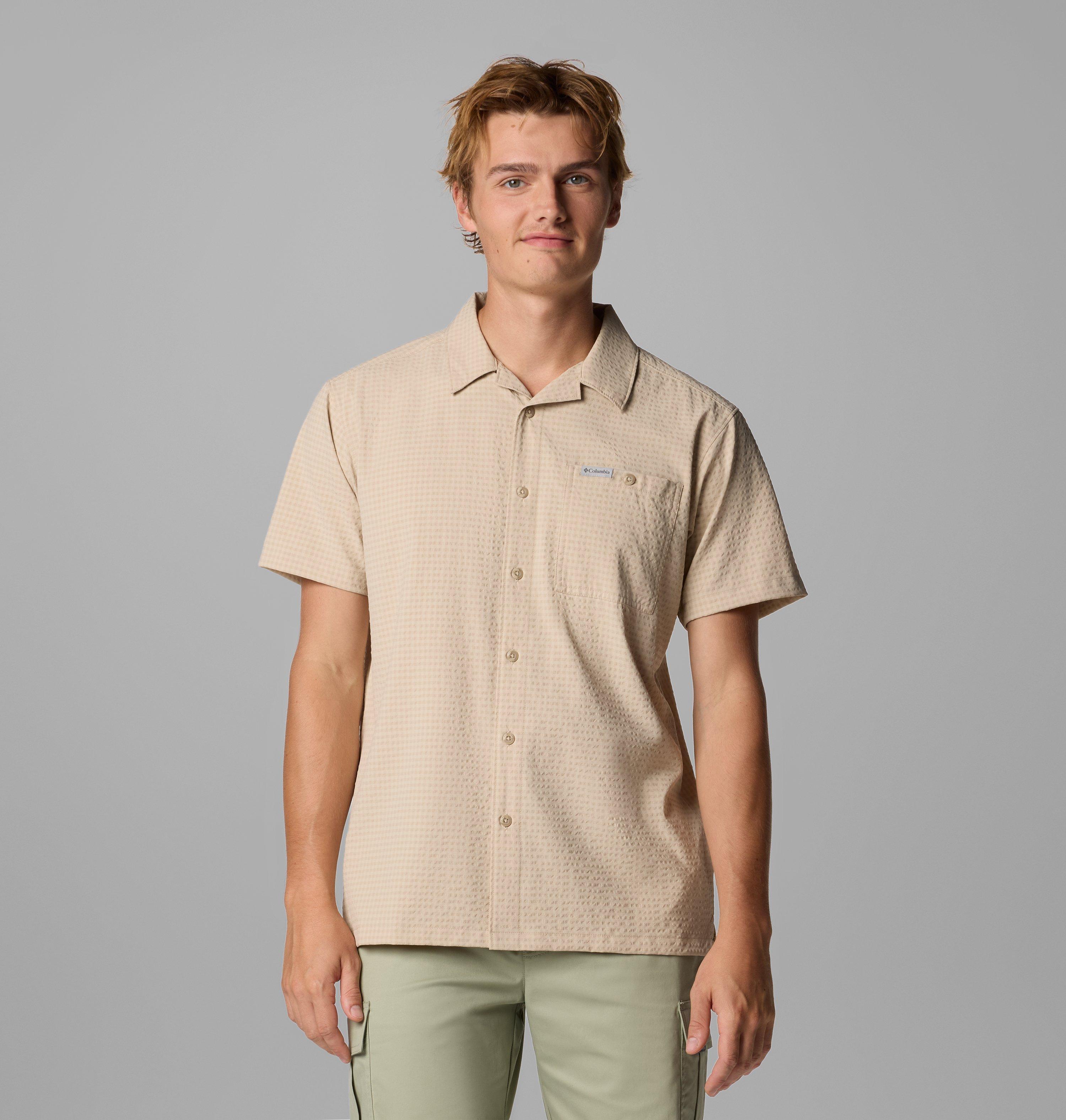 Columbia Men's Utilizer Short Sleeve Camp Shirt - Tall by COLUMBIA