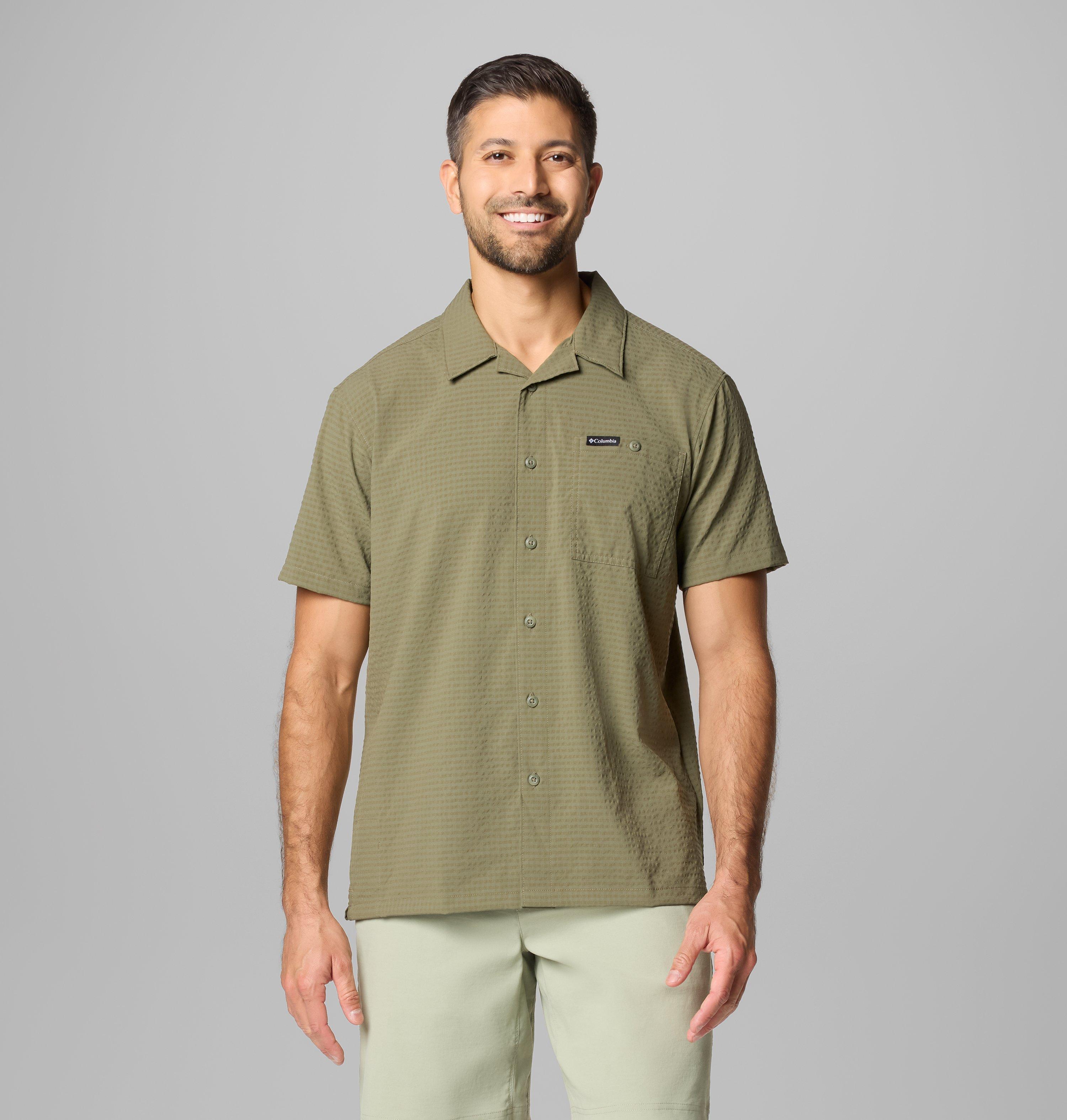 Columbia Men's Utilizer Short Sleeve Camp Shirt - Tall by COLUMBIA