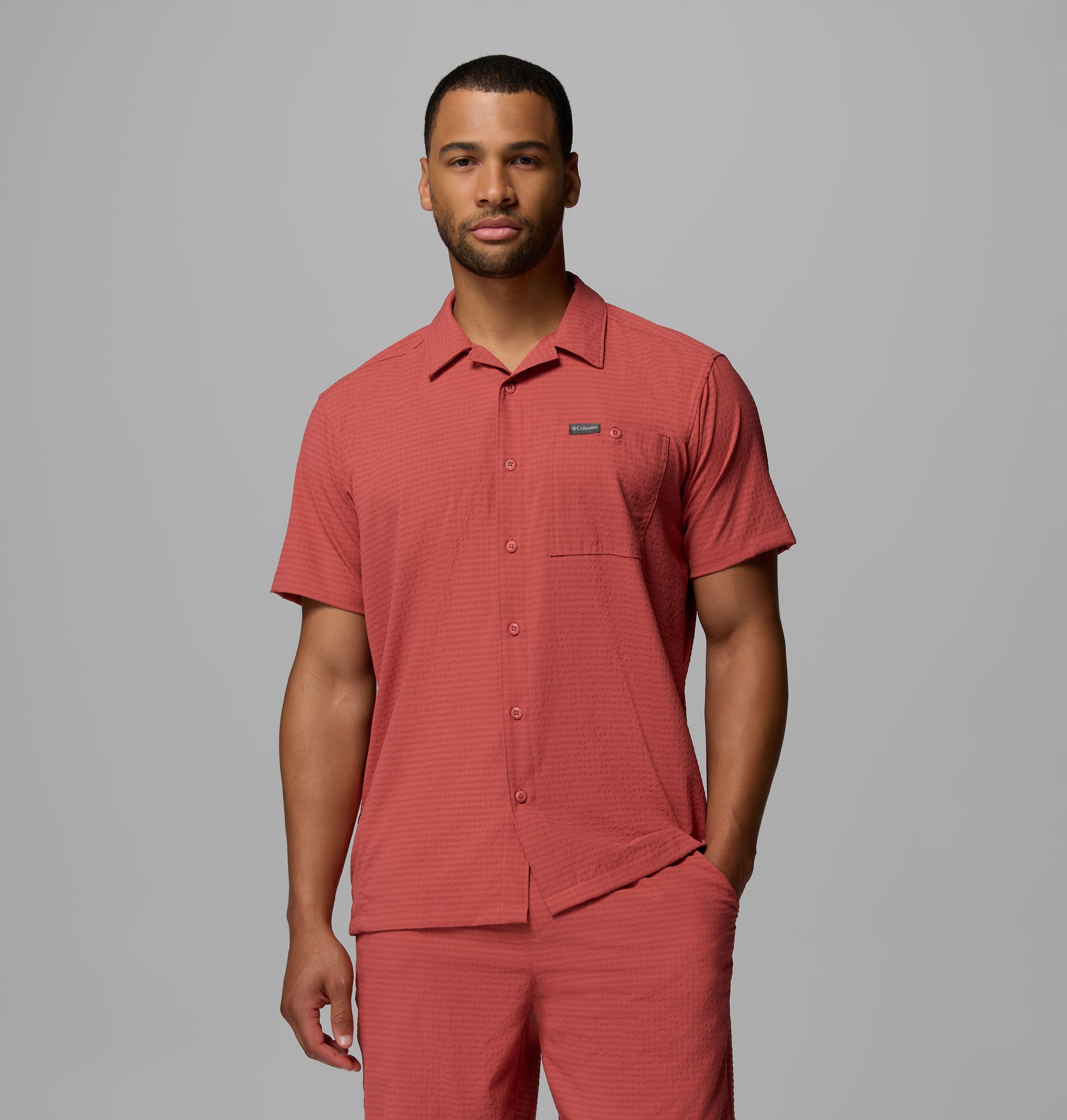 Columbia Men's Utilizer Short Sleeve Camp Shirt - Tall by COLUMBIA