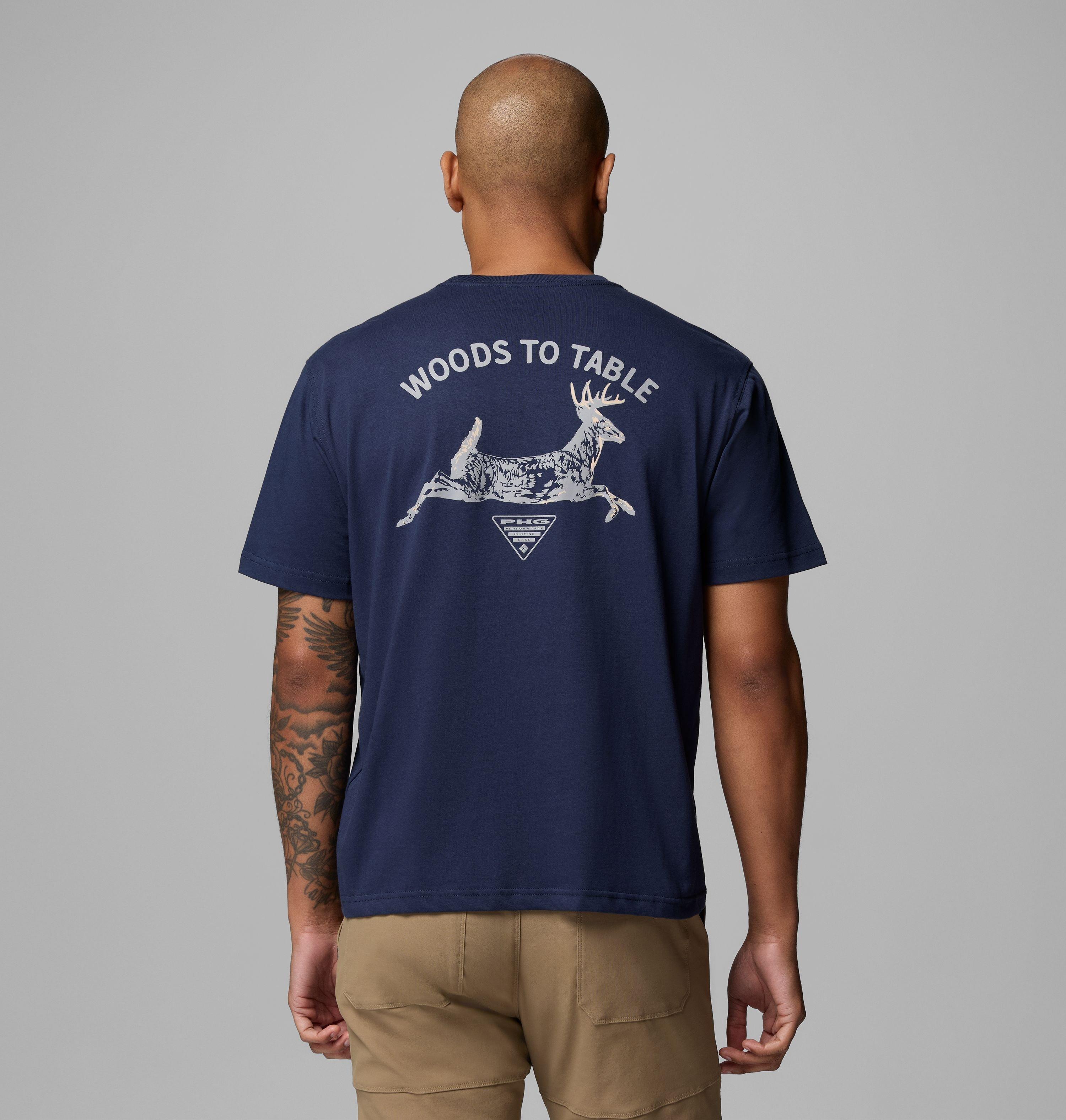 Columbia Men's Vinnie Deer PHG Short Sleeve T-Shirt by COLUMBIA