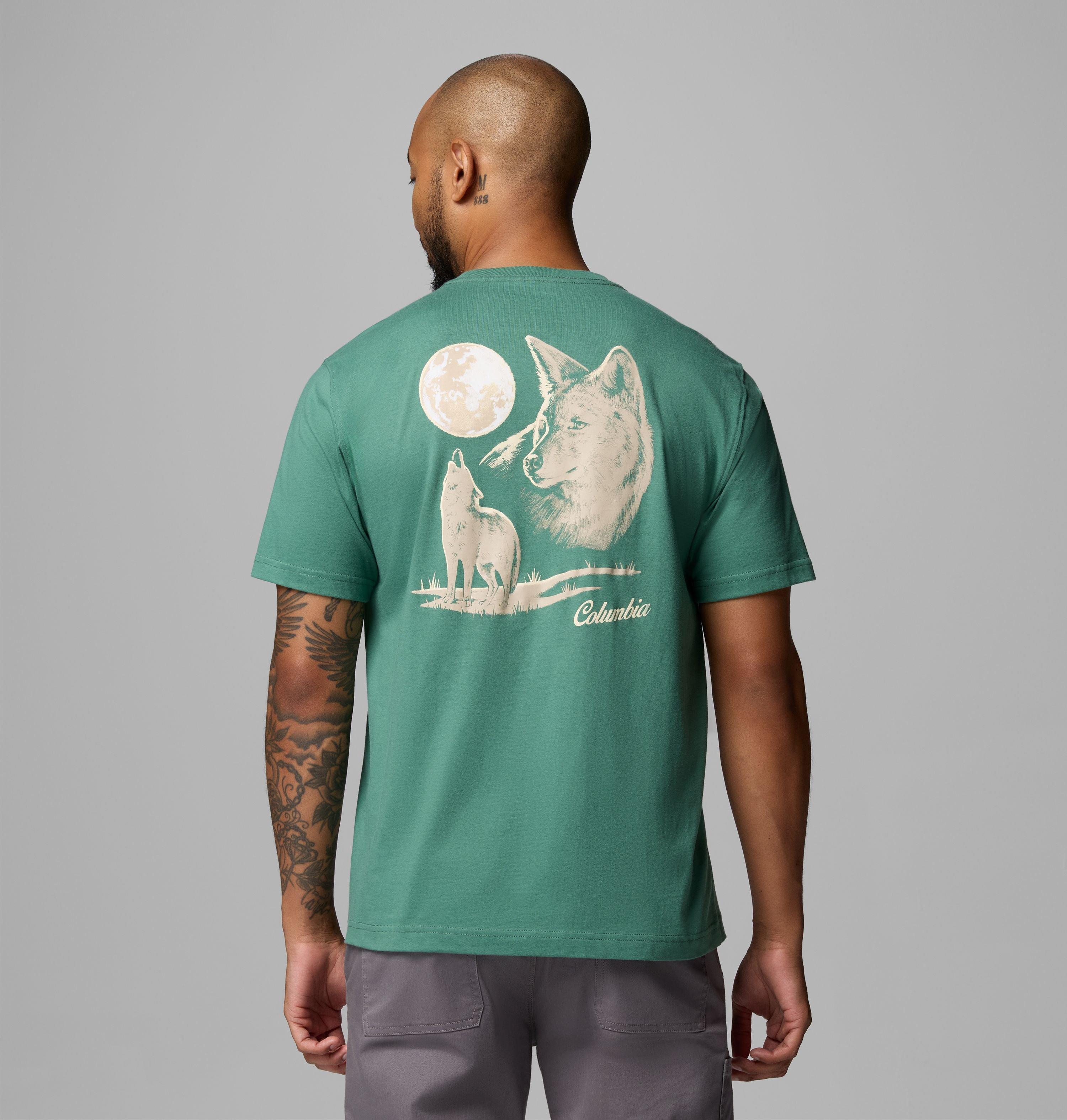 Columbia Men's Yodel Coyote CSC Short Sleeve T-Shirt by COLUMBIA