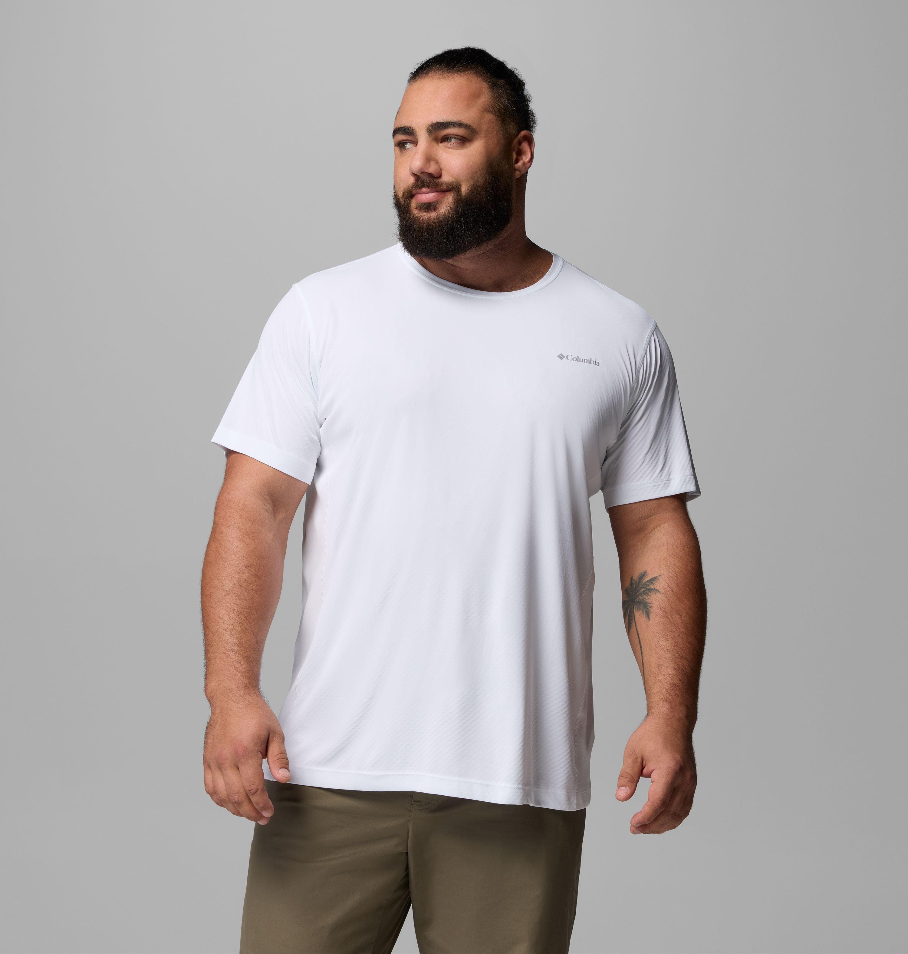 Columbia Men's Zero Rules Light SS Crew - Big by COLUMBIA