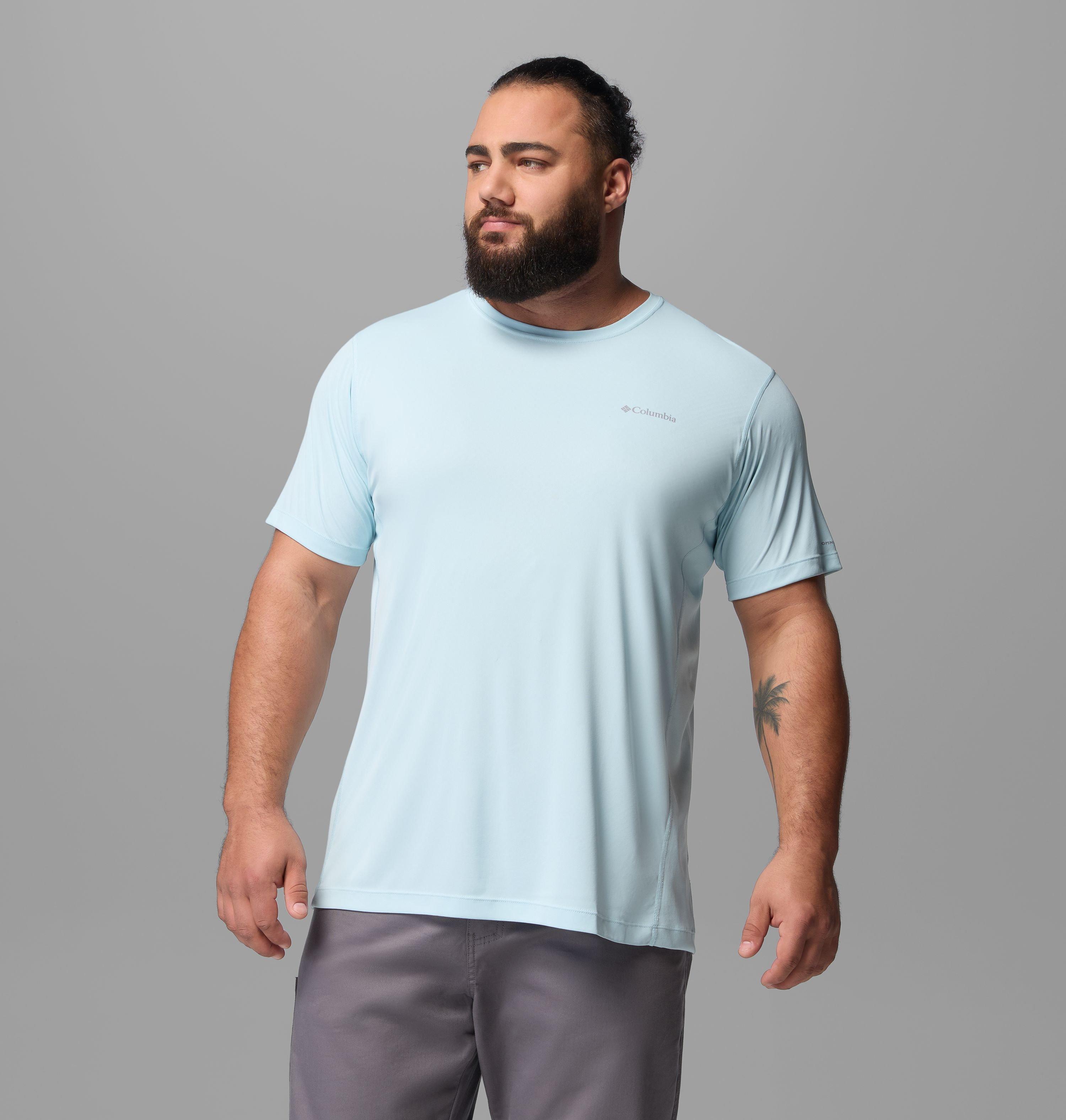 Columbia Men's Zero Rules Light SS Crew - Big by COLUMBIA