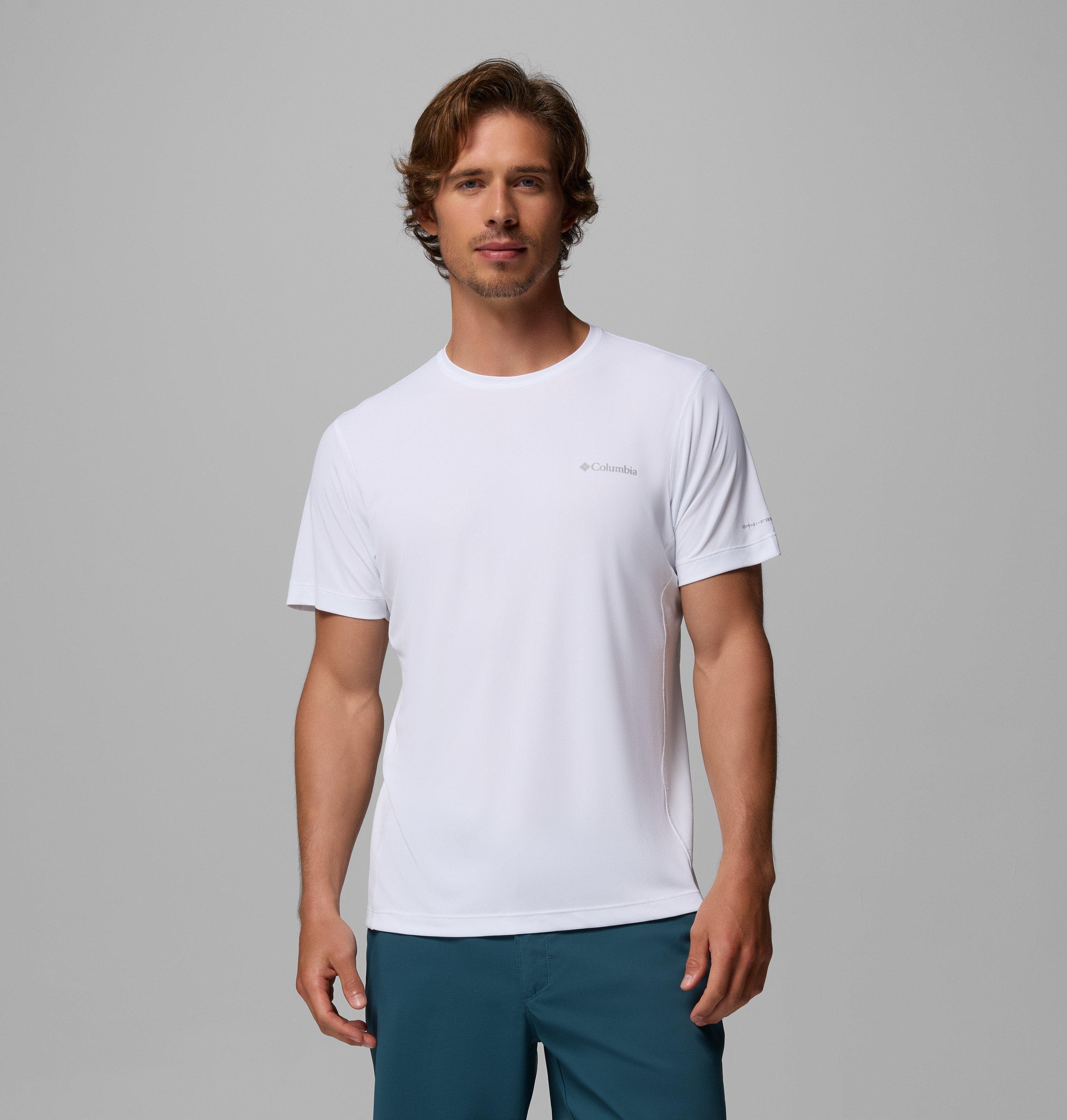 Columbia Men's Zero Rules Light Short Sleeve Crew by COLUMBIA