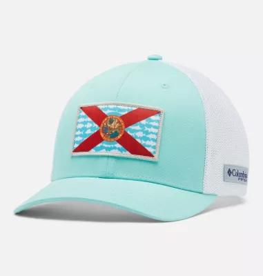Columbia PFG Fish Flag Mesh Ball Cap by COLUMBIA