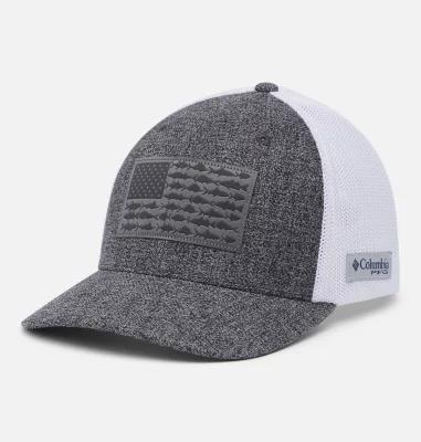 Columbia PFG Fish Flag Mesh Ball Cap by COLUMBIA