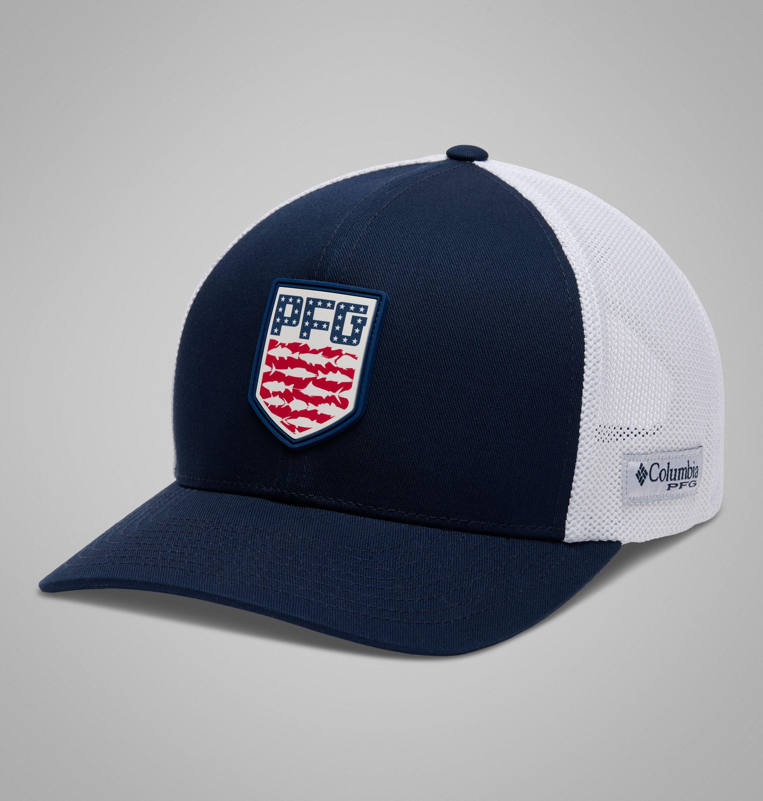 Columbia PFG Mesh 3D Stretch Snap Back Ball Cap by COLUMBIA