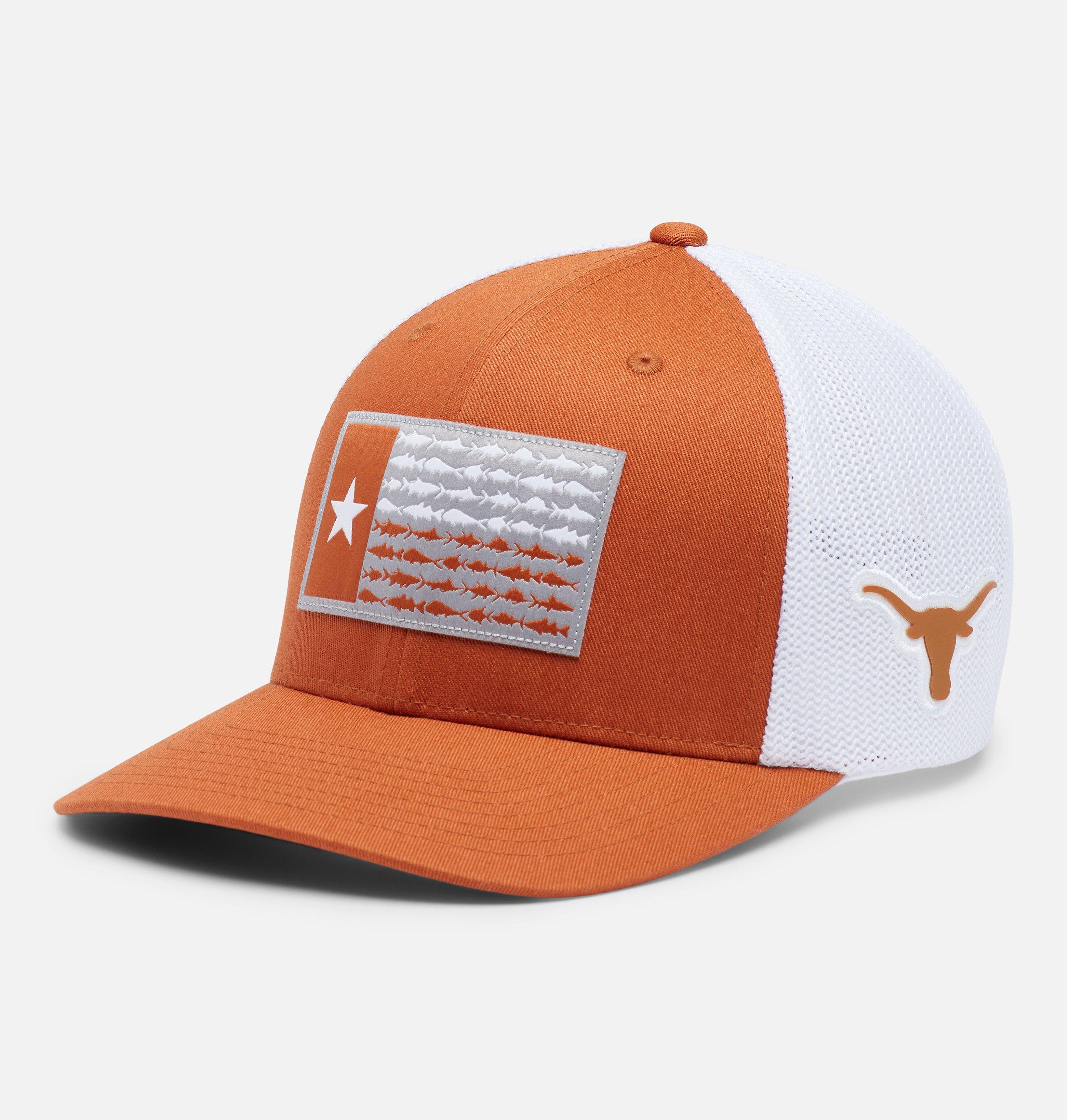 Columbia PFG Mesh Fish Flag Ball Cap - Texas by COLUMBIA