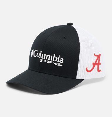 Columbia PFG Mesh Snap Back Ball Cap - Alabama by COLUMBIA