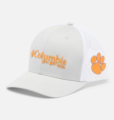 Columbia PFG Mesh Snap Back Ball Cap - Clemson by COLUMBIA