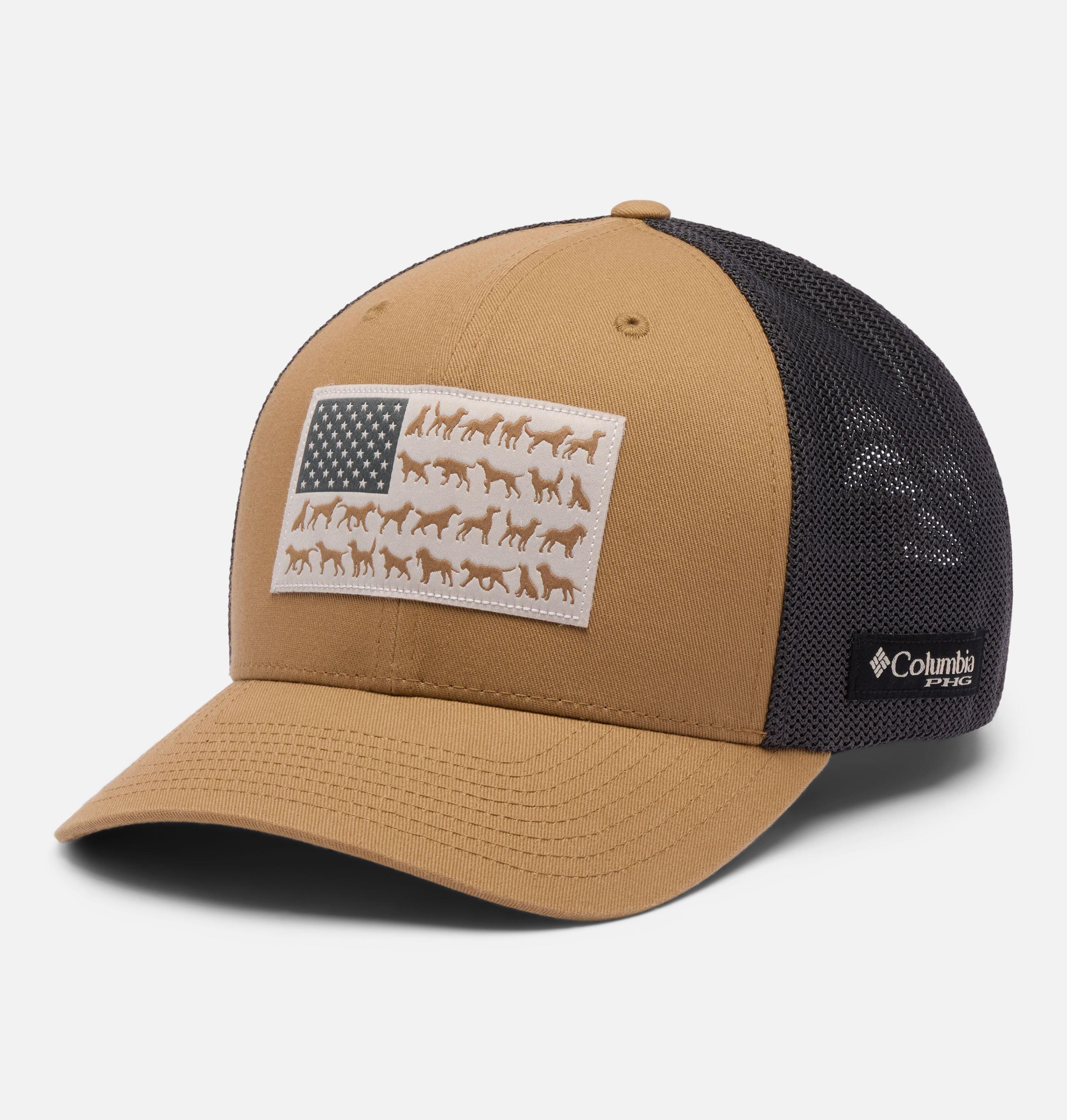 Columbia PHG Game Flag Mesh Ball Cap by COLUMBIA