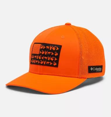 Columbia PHG Game Flag Mesh Ball Cap by COLUMBIA