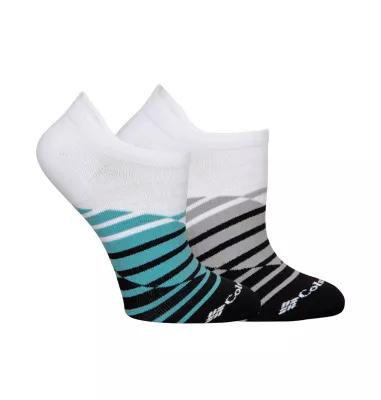 Columbia Victory brr No-Show Lightweight Socks - 2 Pack by COLUMBIA
