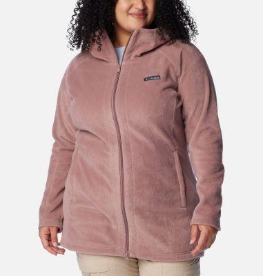 Columbia Women s Benton Springs II Long Fleece Hoodie - Plus Size by COLUMBIA