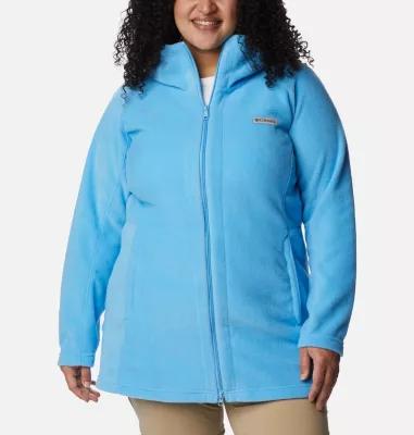 Columbia Women s Benton Springs II Long Fleece Hoodie - Plus Size by COLUMBIA